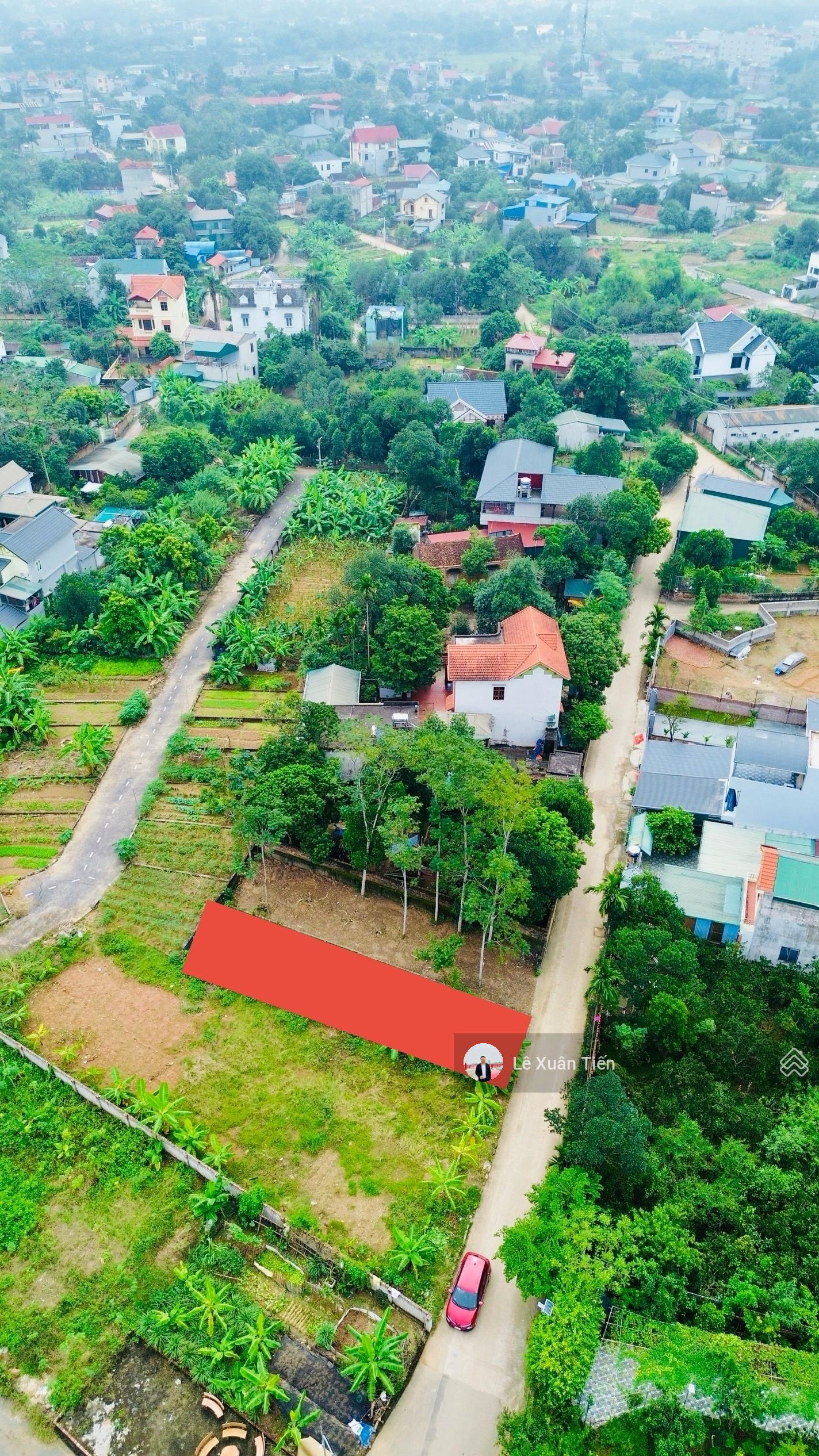 Bán lô đất 156m2 full thổ, xây trọ ngay, mặt tiền 6m, trục chính thôn tại Hòa Lạc. 33 triệu/m2