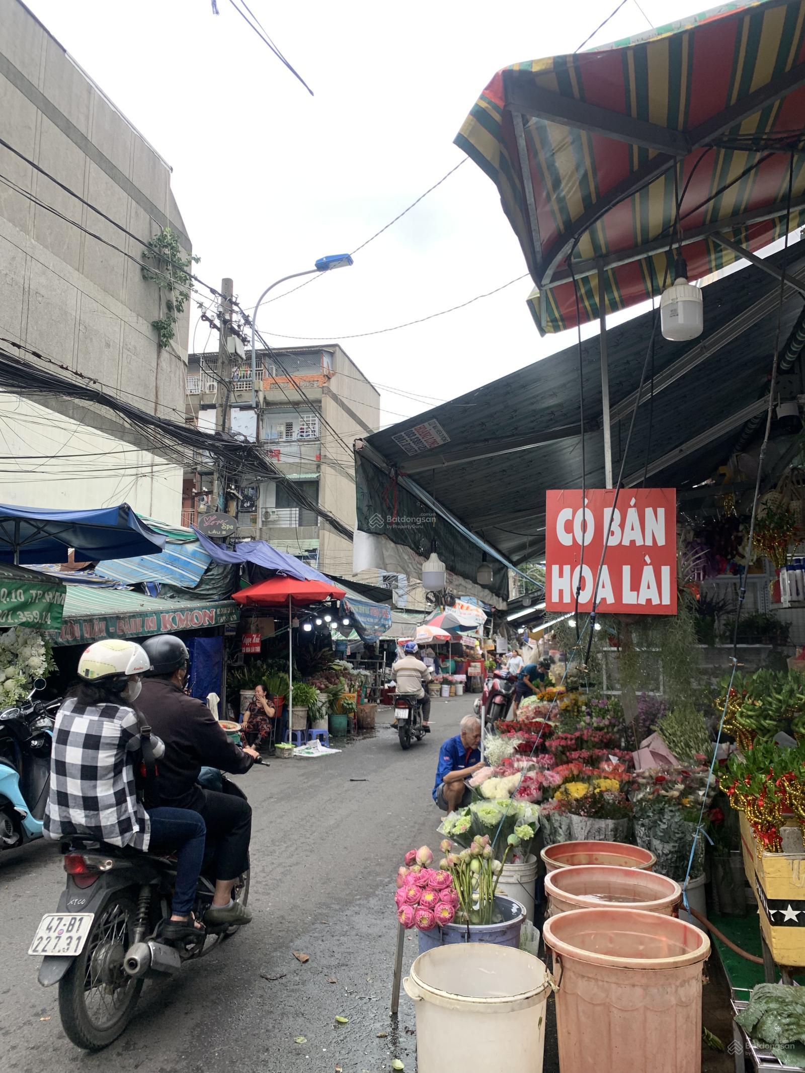 Bán đất đường Hoa Hồ Thị Kỷ Quận 10, DT 110m2 C4 ngang 5.2m, SHR, đường xe hơi, chỉ 20 tỷ