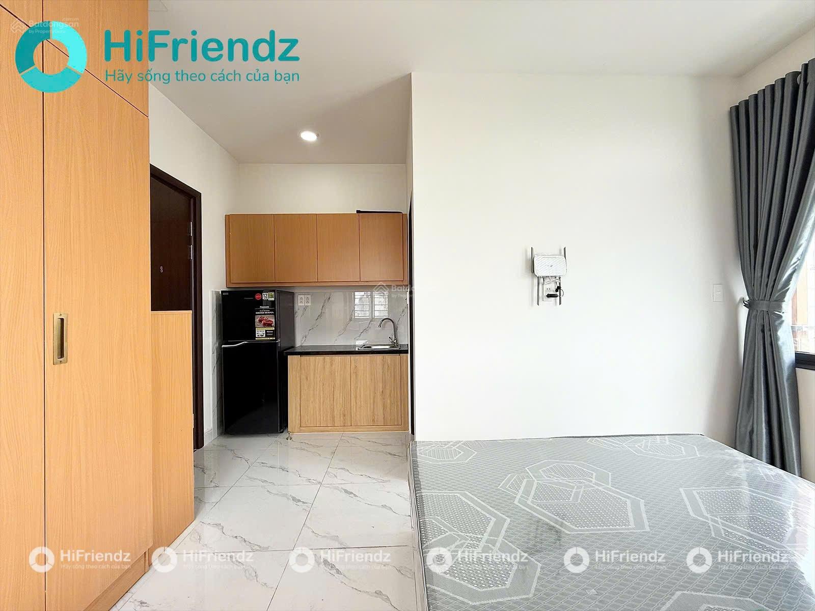 Cho thuê phòng mới xây 100% full nội thất máy giặt riêng từng phòng - hầm xe thang máy bảo vệ