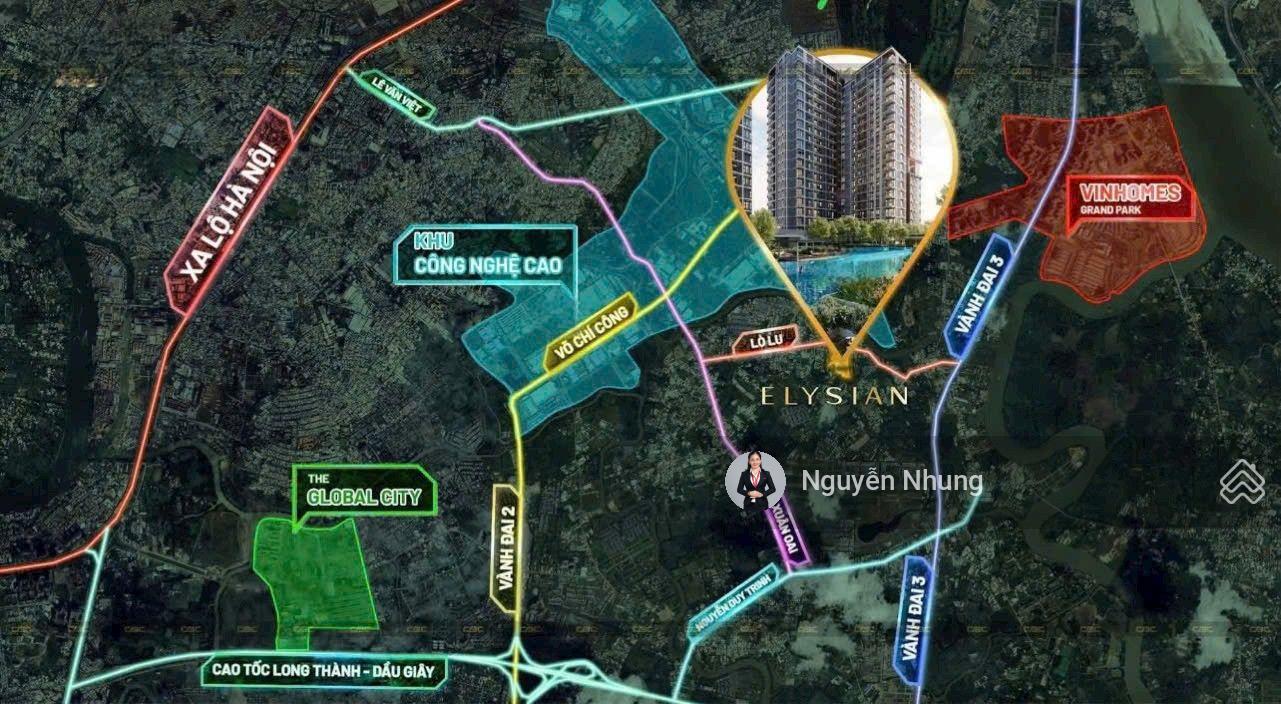 Bán căn hộ chung cư Elysian, 70tr VNĐ/m2, 82 m2, đẹp, nhiều tiện ích tại Đường Lò Lu, Trường Thạnh Bán căn hộ chung cư Elysian, 70tr VNĐ/m2, 82 m2, đẹp, nhiều tiện ích tại Đường Lò Lu, Trường Thạnh