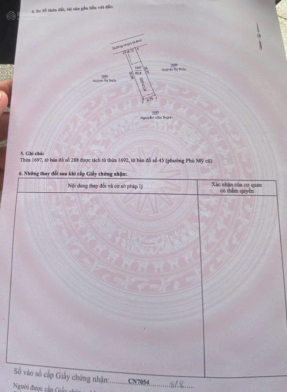 Còn 1 lô duy nhất xã rẻ 2,15 tỷ rẻ nhất khu vực đường nhựa 5 / Huỳnh Văn Lũy khu toàn nhà lầu