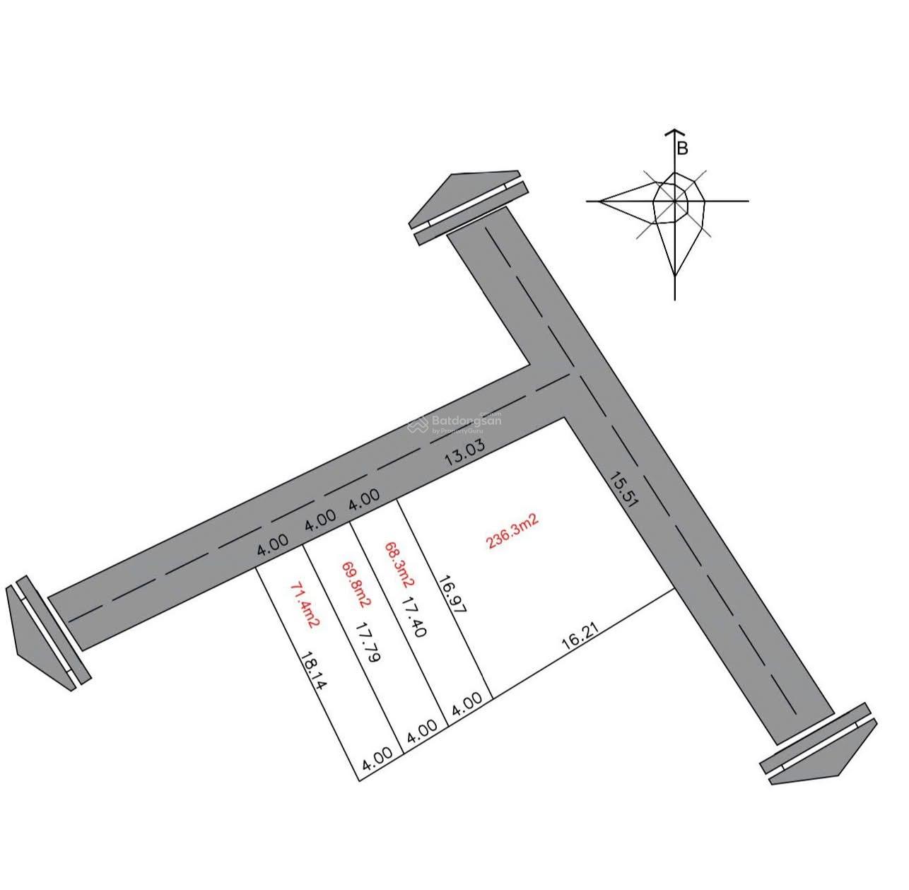 Chủ giữ bán lô đất phường Biên Hoà (Bửu Hoà cũ). DT: 4x18=72m2 giá: 1tỷ690 bớt lộc