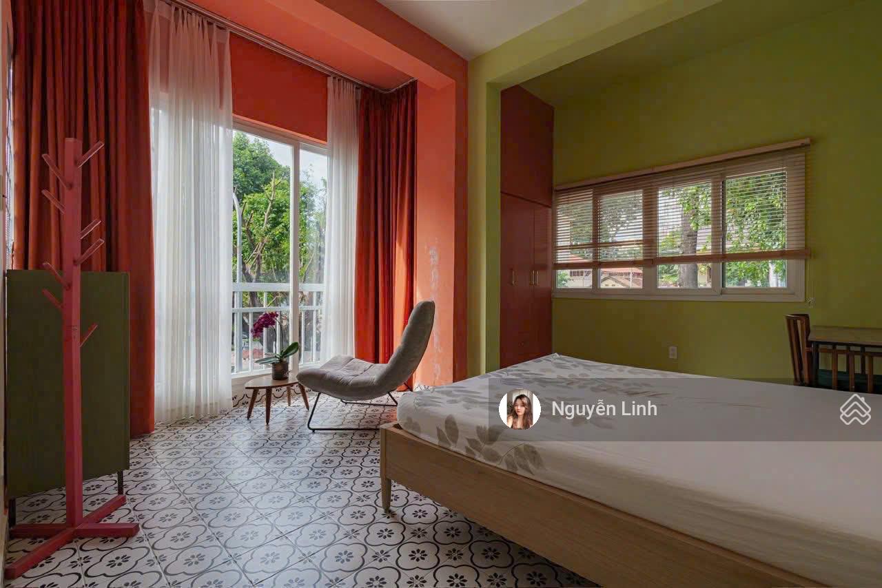 Căn hộ Vintage - 1 phòng ngủ - Phòng khách - Balcony view thành phố - Ngay Hồ Con Rùa