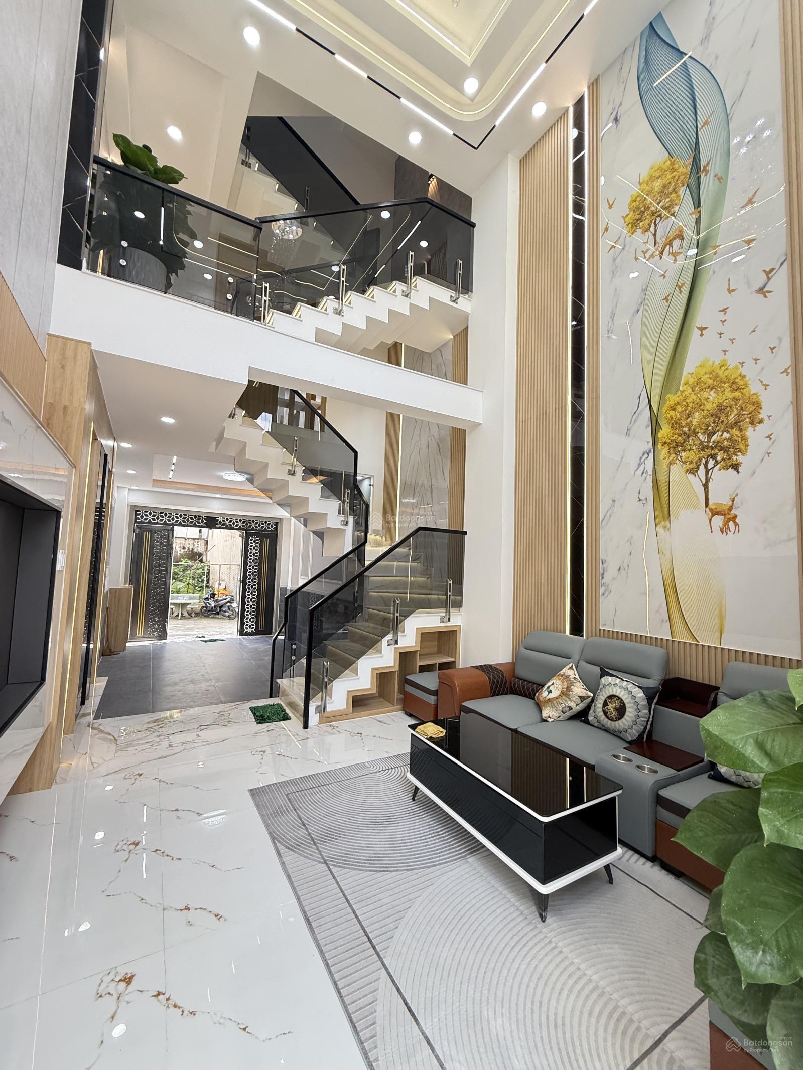 Nhà 1 lửng 3 lầu full nội thất cao cấp hẻm 8m vào 1 trục TL37 gần Ngã Tư Ga - Khu vip cao cấp Nhà 1 lửng 3 lầu full nội thất cao cấp hẻm 8m vào 1 trục TL37 gần Ngã Tư Ga - Khu vip cao cấp