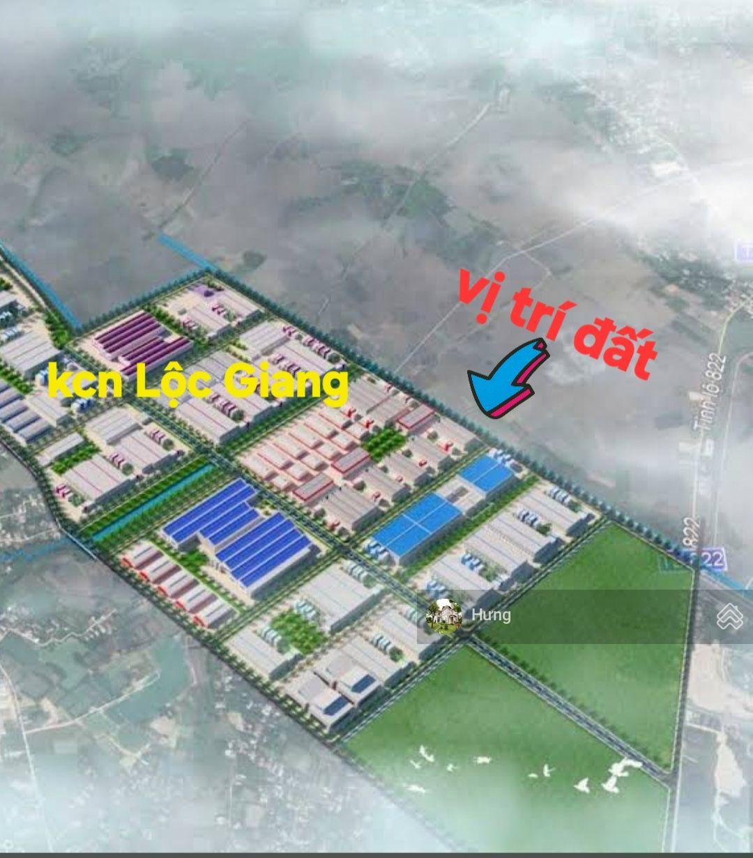 Bán đất cây lâu năm đối diện KCN Lộc Giang 466 ha chuẩn bị khởi công