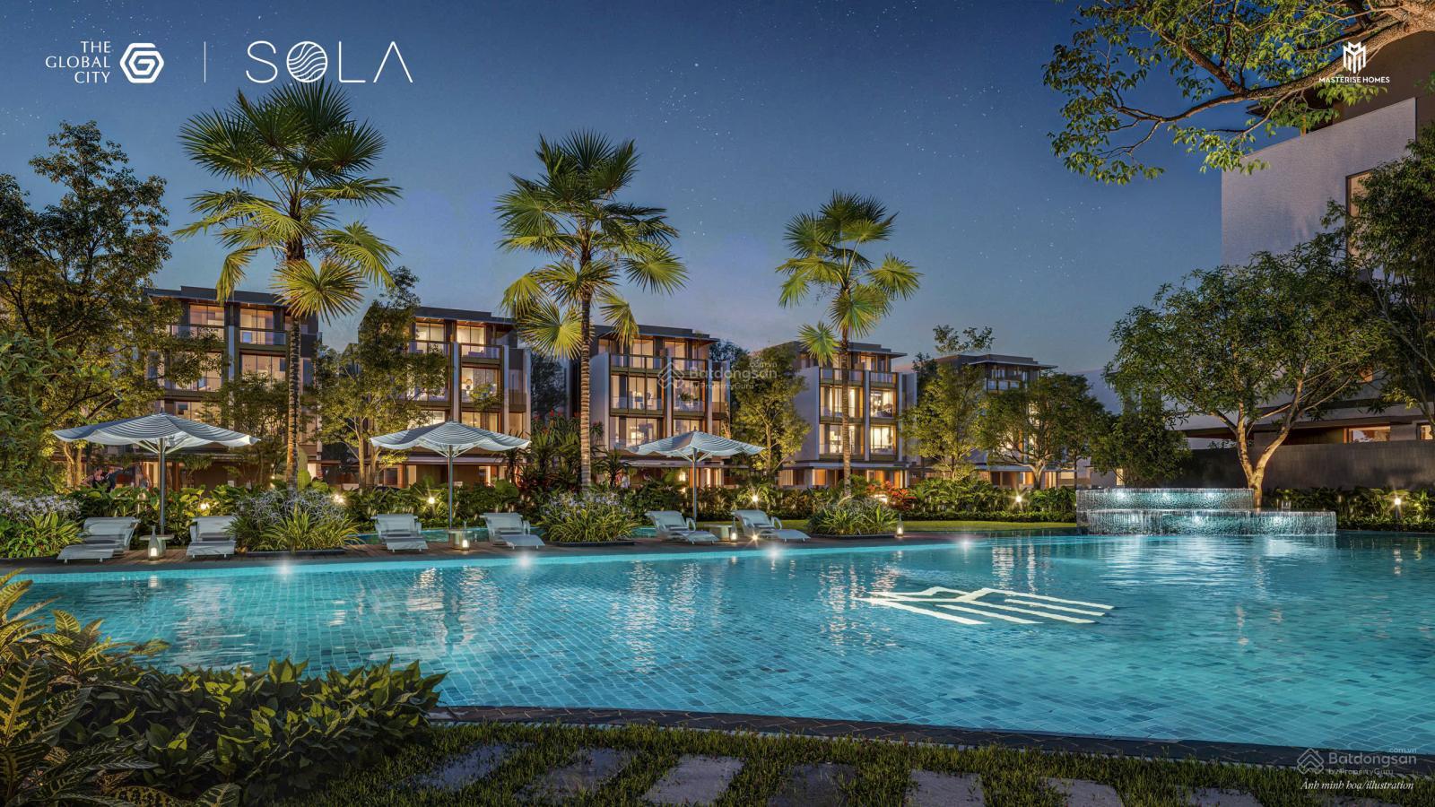 Biệt thự Sola The Global City: Nhà ở biệt lập chuẩn thượng lưu, giá chỉ từ 47 tỷ, Hỗ trợ lãi 36th