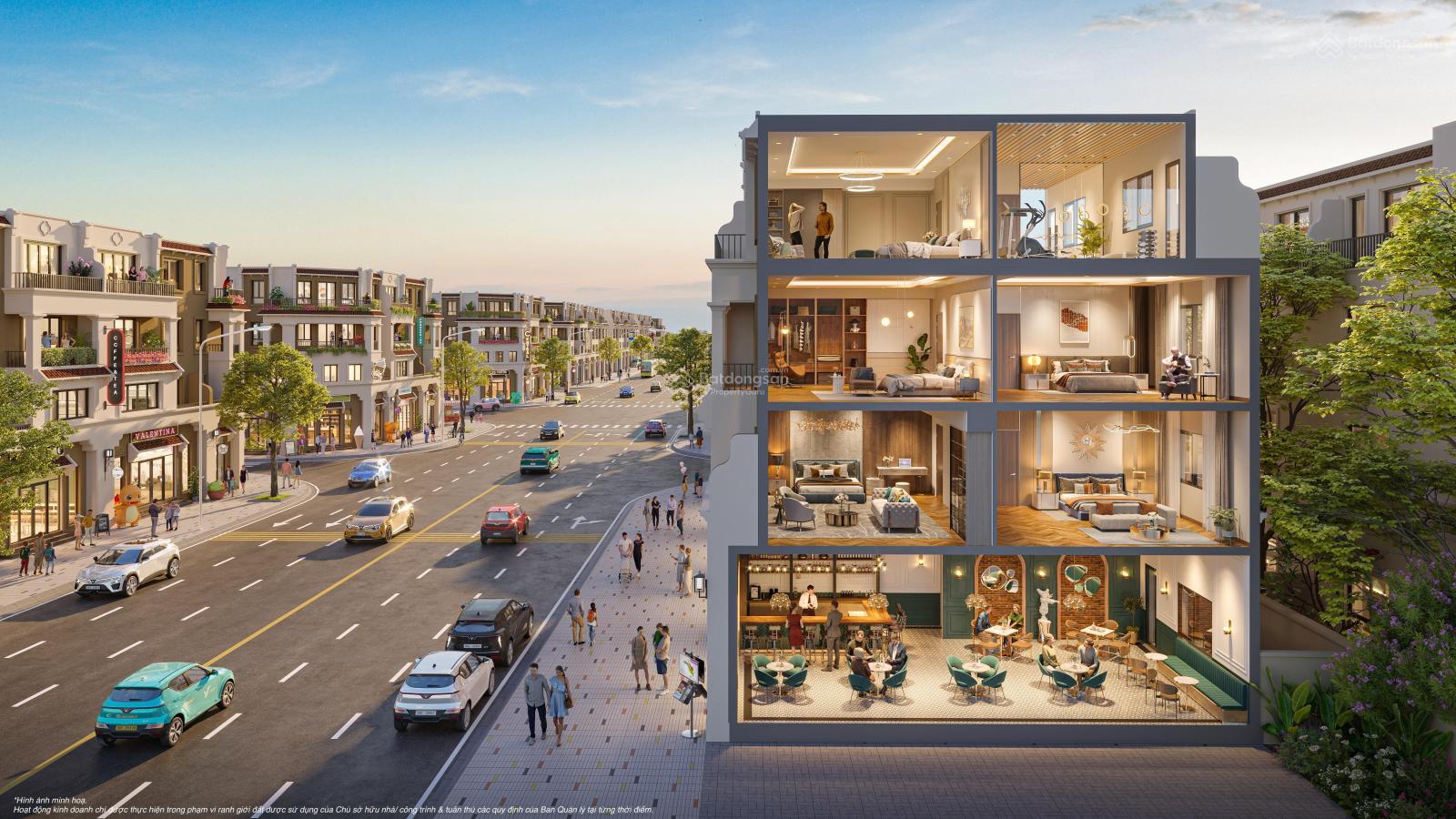 Bán liền kề góc Hừng Đông Wonder City, hàng hiếm 2 mặt tiền, sổ đỏ lâu dài, ở và kinh doanh