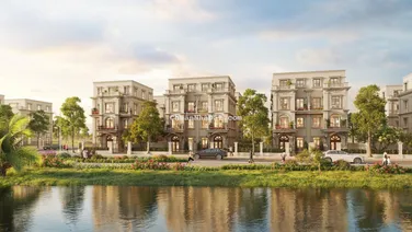 Biệt thự song lập view sông hiếm tại Vinhomes Đan Phượng căn BM-5X giãn xây linh hoạt, 64 tỷ