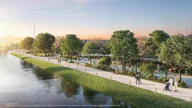 Biệt thự song lập view sông duy nhất BM-5X Vinhomes Wonder Park hướng Tây Nam, sổ đỏ lâu dài