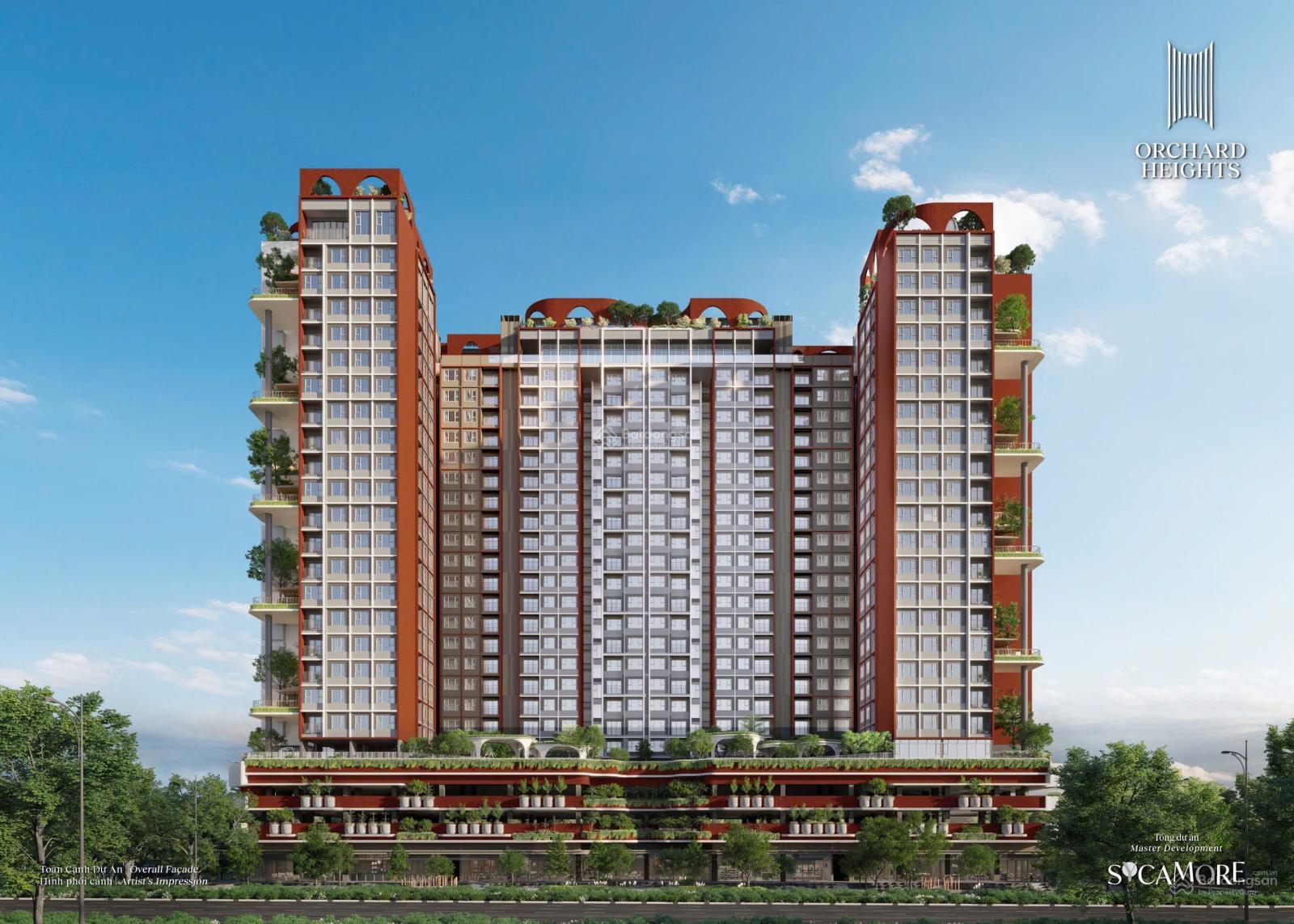 3PN 106m2 Giá 5.1 tỷ ( Rẻ Nhất Tòa ) Orchard Heights thanh toán theo tiến độ CĐT đến Quý 2/2027