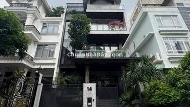 Biệt Thự Siêu Đẹp khu Him Lam Kênh Tẻ ,Tân Hưng TP.HCM dt 10x20 hầm 4 tầng thang máy giá 55 tỷ
