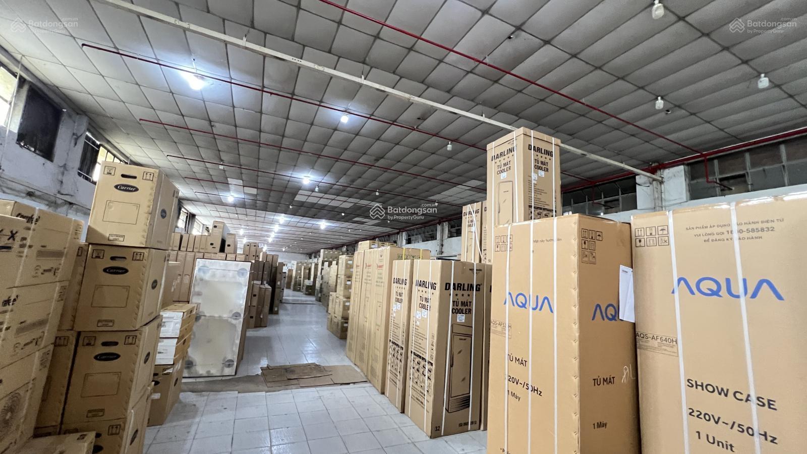 Cho thuê kho xưởng 1500m2 gần ngã tư Thủ Đức, PCCC tự động nghiệm thu, đường xe cont