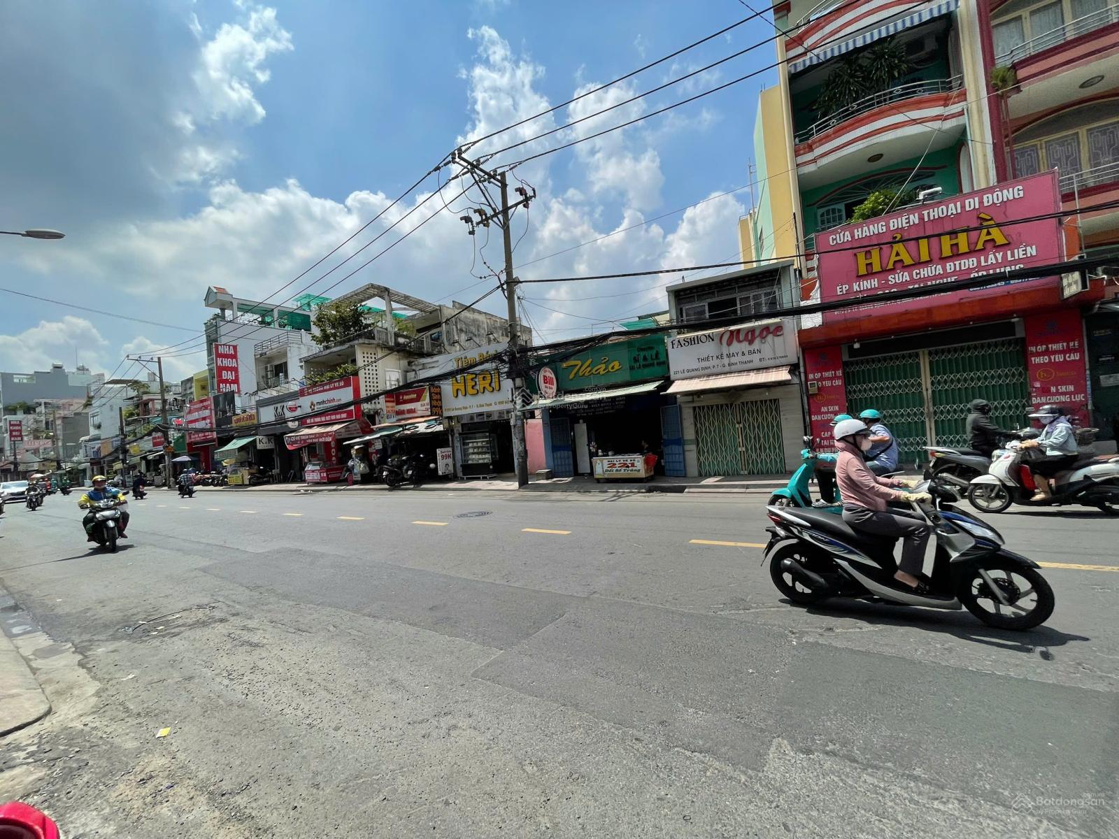 32 tỷ - HĐT 150 triệu, Tòa nhà 9mx21m, 5 tầng, Đường Lê Quang Định, P14, Bình Thạnh