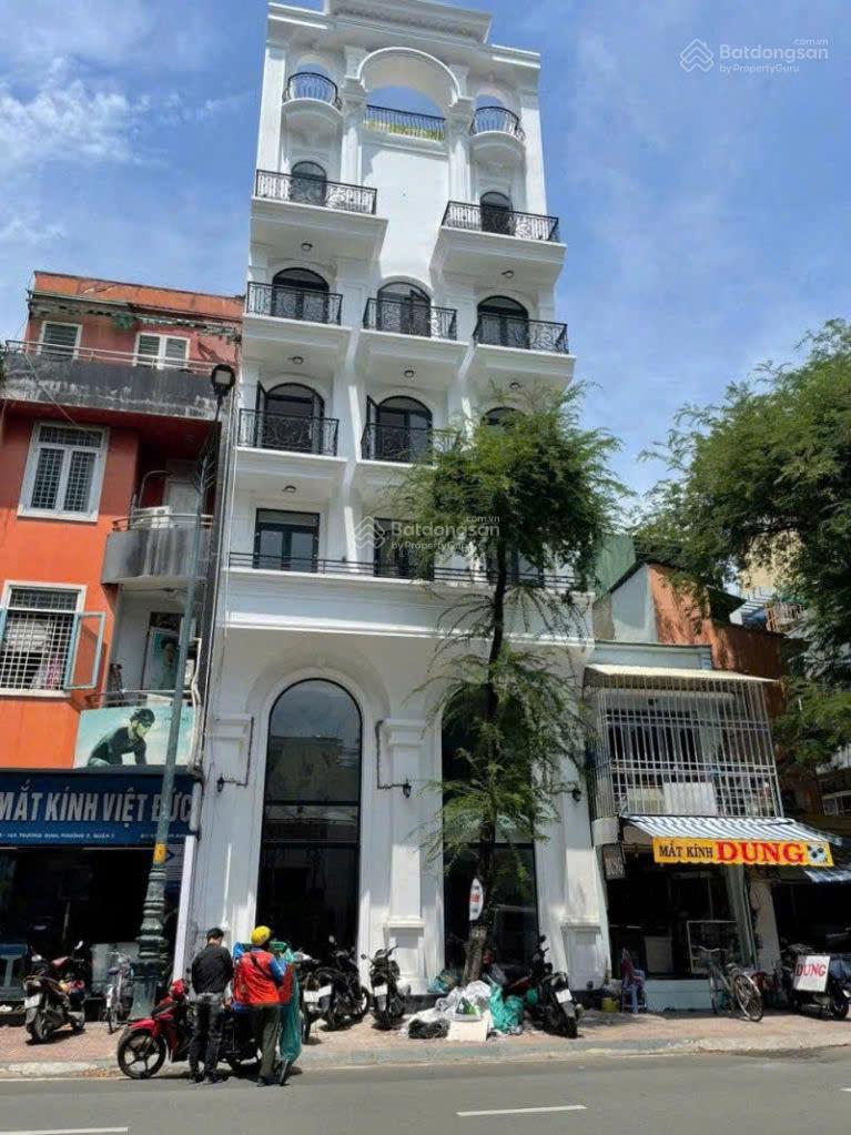 Siêu phẩm - khan hiếm MT Trương Định, Quận 3, DT 7,7x35m, hầm 4 tầng, HĐT 250tr/tháng, 82 tỷ