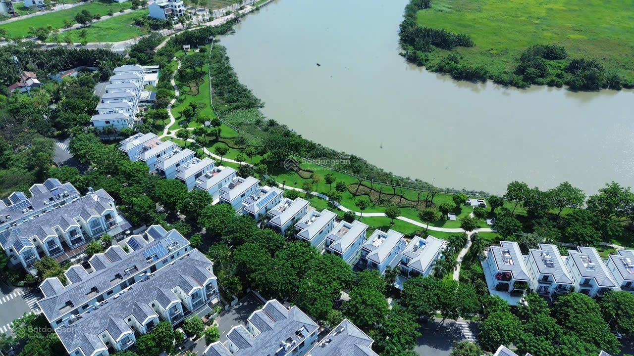Hàng Hiếm lô đất villa view sông cực đẹp khu Bộ Công An, Đường Phạm Hữu Lầu, Nhà Bè. 0911 199 ***