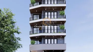 Tòa văn phòng 1800m2 mới 10m*40m hầm 6 tầng thang máy, ngay Trần Não Lương Đình Của 310 triệu/tháng