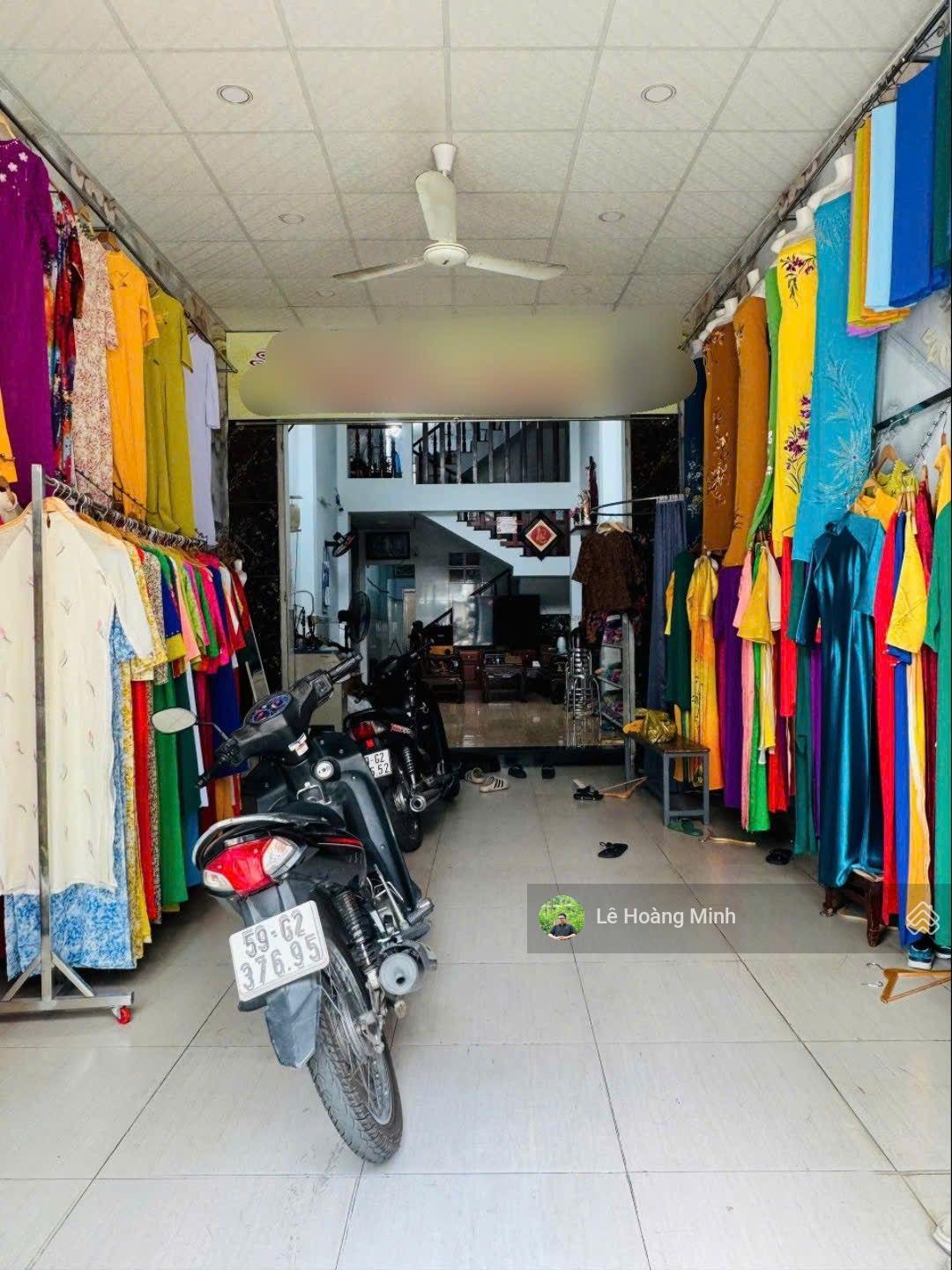 Nhà phố 4m Nở hậu 5,2m x 26m. Xây 1 lửng 1 Lầu Mặt tiền Đường Hiệp Thành 35