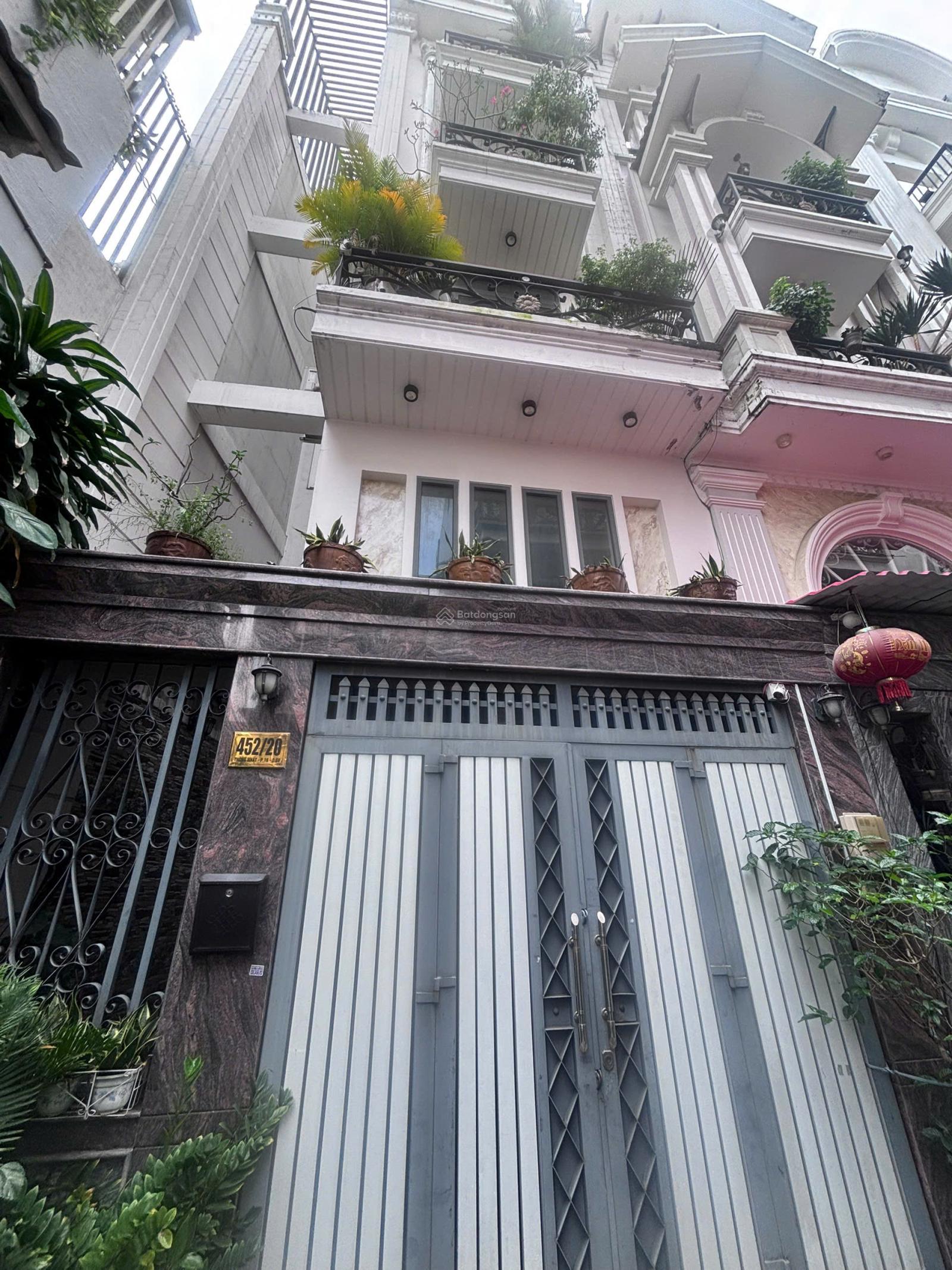 Bán nhà 1/ Thống Nhất P16 Gò Vấp, hẻm xe hơi, DT: 4x10m, có công viên nội khu, 5 tầng giá 9.9 tỷ TL