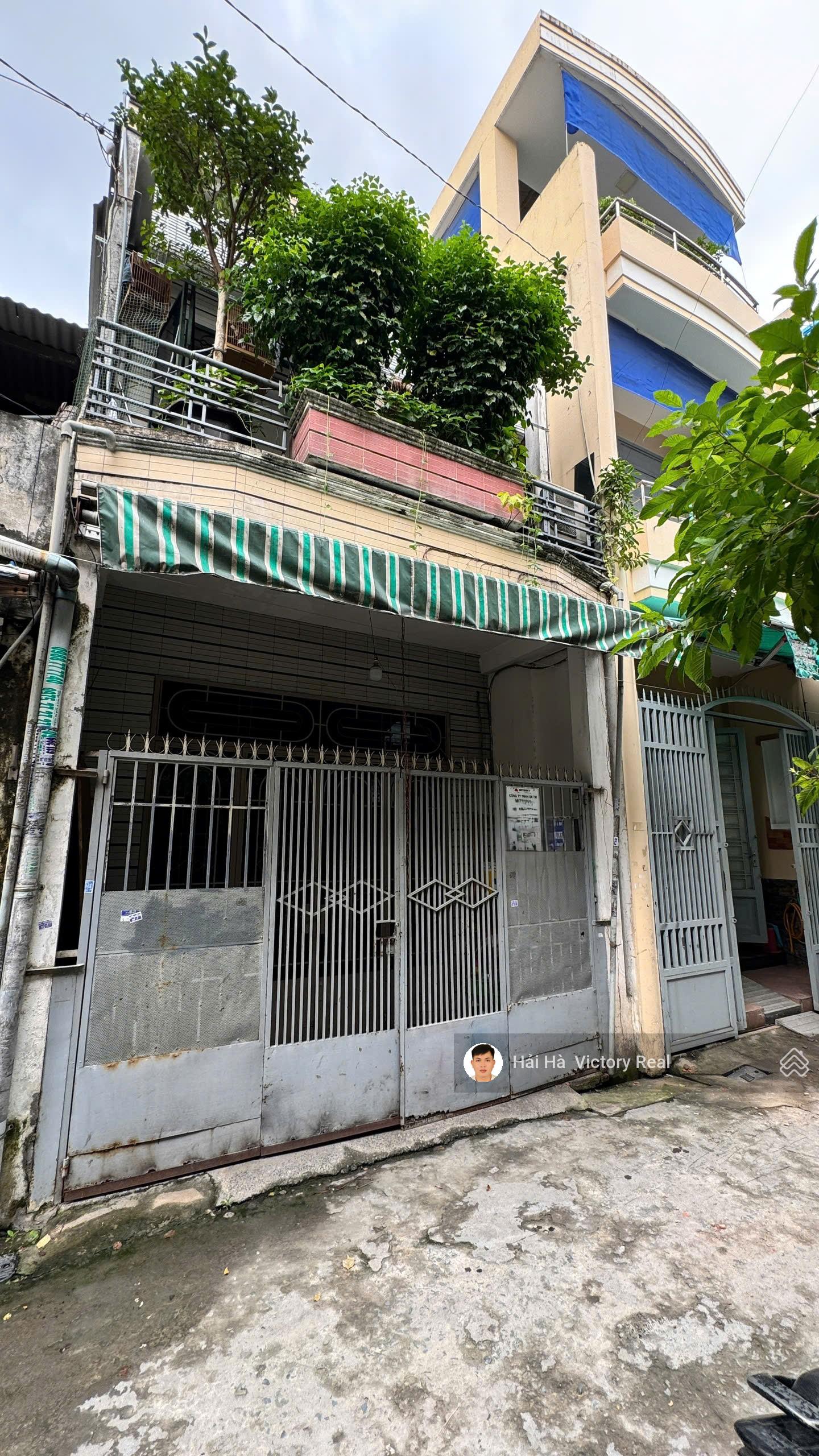 Bán nhà đường Đồng Đen, P14, khu Bàu Cát - Tân Bình - DT: 4.1 x 15.15m, nhà có 2 mặt hẻm trước sau