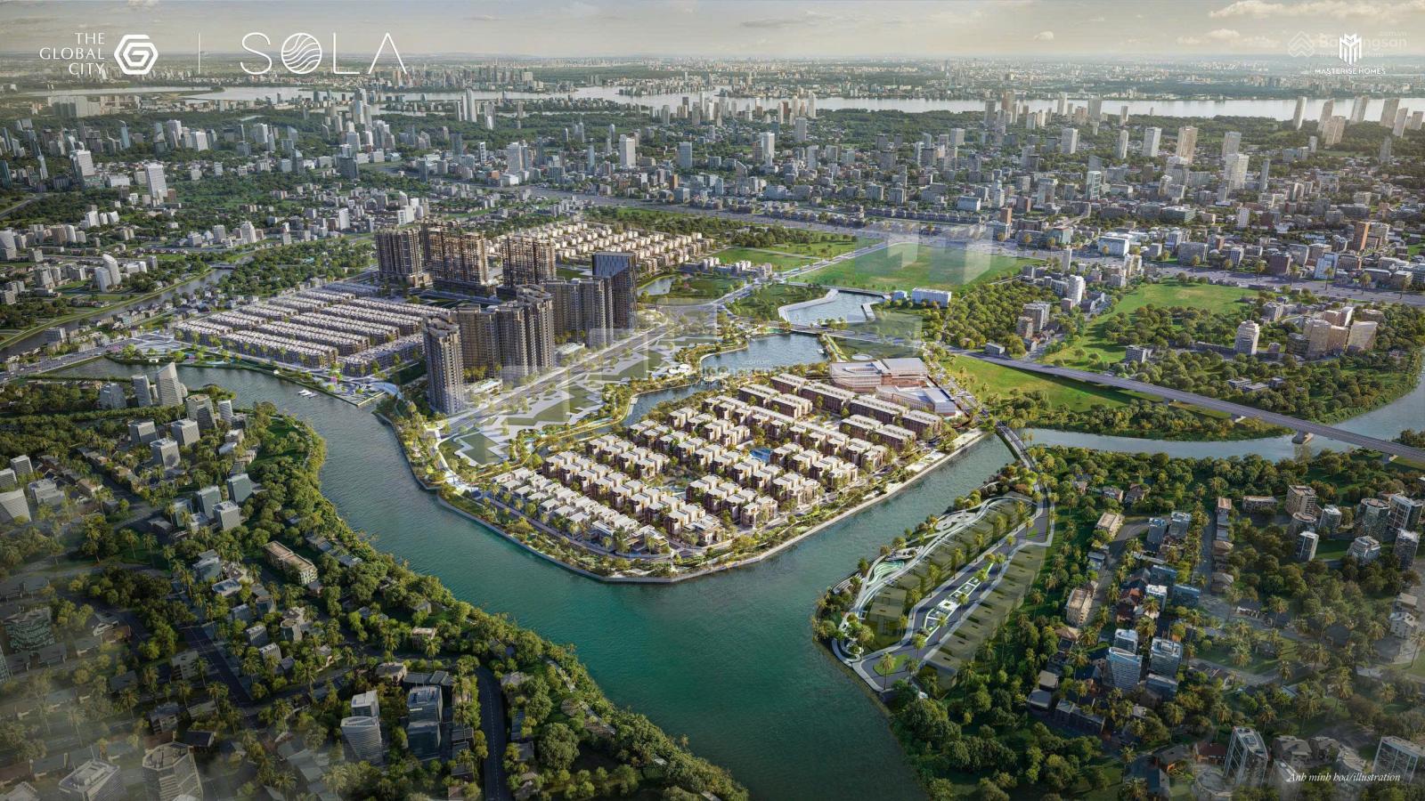 Biệt thự Sola Đảo Ánh Dương - The Global City giá chỉ từ 47 tỷ - Compound 3 mặt sông - An ninh 24/7 Biệt thự Sola Đảo Ánh Dương - The Global City giá chỉ từ 47 tỷ - Compound 3 mặt sông - An ninh 24/7