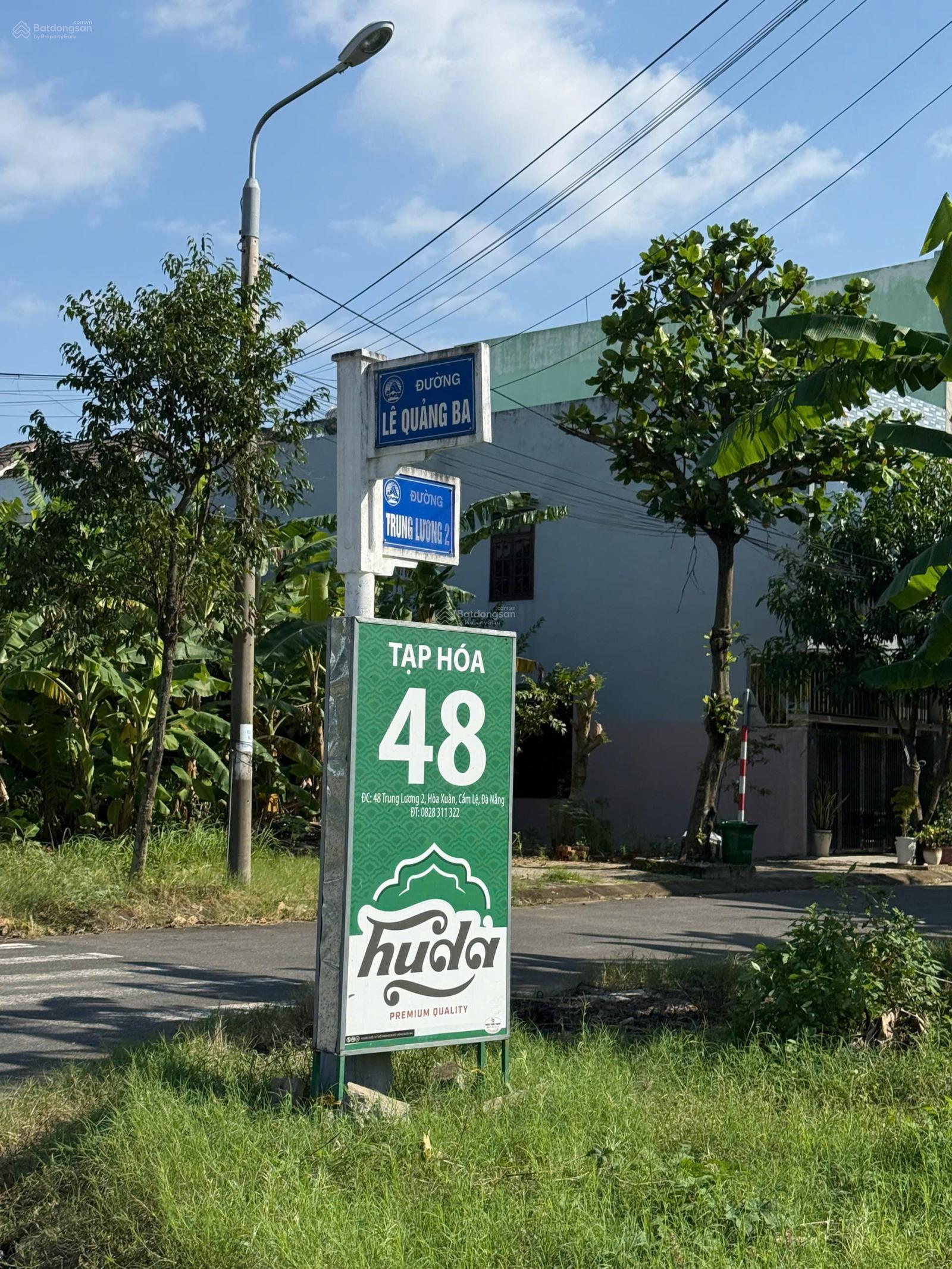 Cần bán lô góc 2 mặt tiền Lê Quảng Ba và Trung Lương 2 dt 179m2 hướng đông bắc