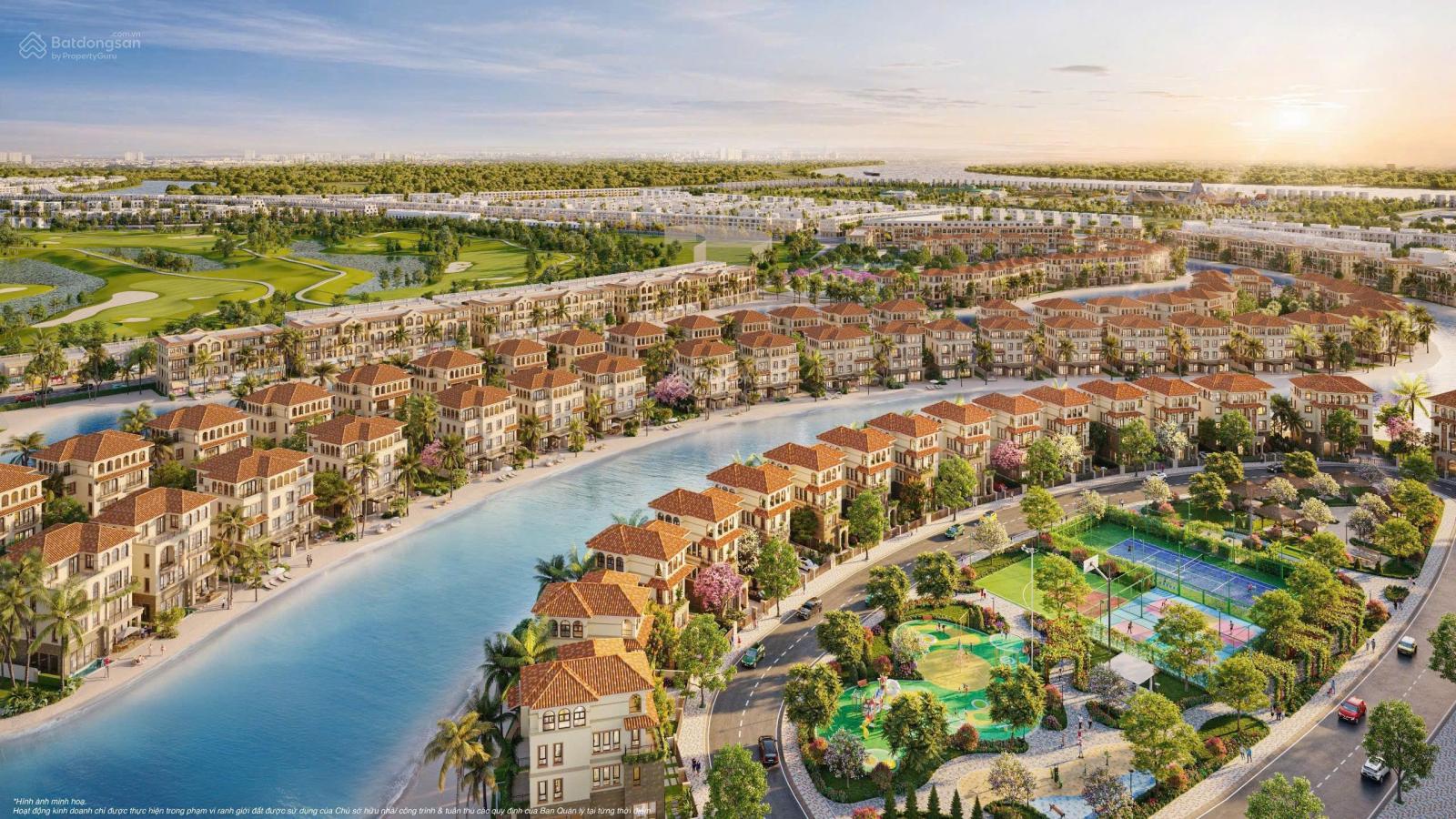 Nhà phố gốc 75m2 Thiên Đường Xanh view biển, xây dựng 4 tầng ký trực tiếp CĐT, giá hấp dẫn 10,5 tỷ