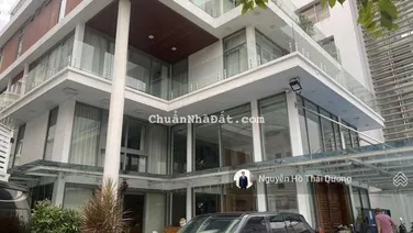 Biệt thự 2 mặt tiền siêu hiếm 582m2, cách sông Sài Gòn 150M, view Landmark 81, đường 2 xe hơi tránh