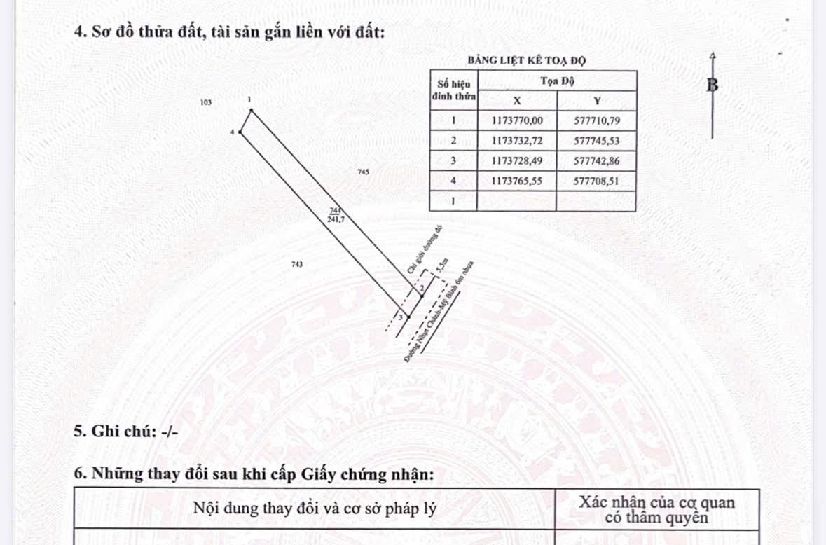 Đất MT đường Nhựt Chánh (485m2 thổ cư) xã Nhựt Chánh, Bến Lức, Long An - giá 3 tỷ 350