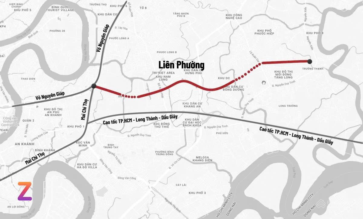Lô đất đẹp đối diện công viên dự án KDC Sở Văn Hoá Thông Tin, Liên Phường, Quận 9 cần bán gấp