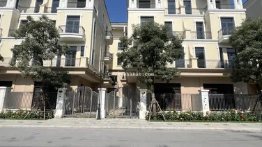 BÁN BIỆT THỰ SONG LẬP 136m - ĐỐI DIỆN BỂ BƠI PHA LÊ - VỊ TRÍ ĐẸP NHẤT PHÂN KHU