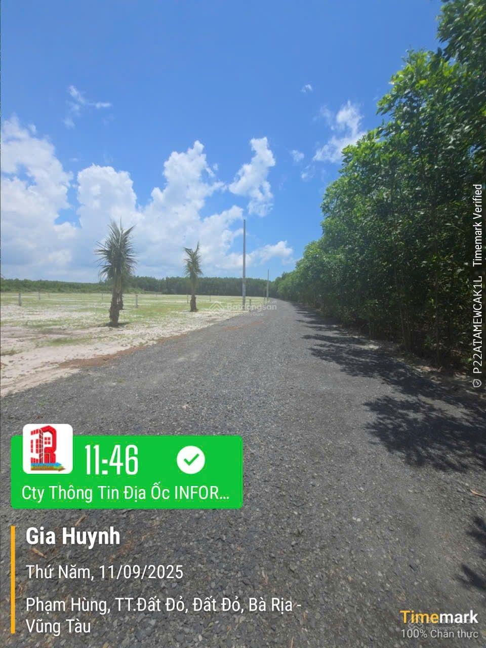 Đất 1006m2 gần biển Lộc An Hồ Tràm giá 950tr