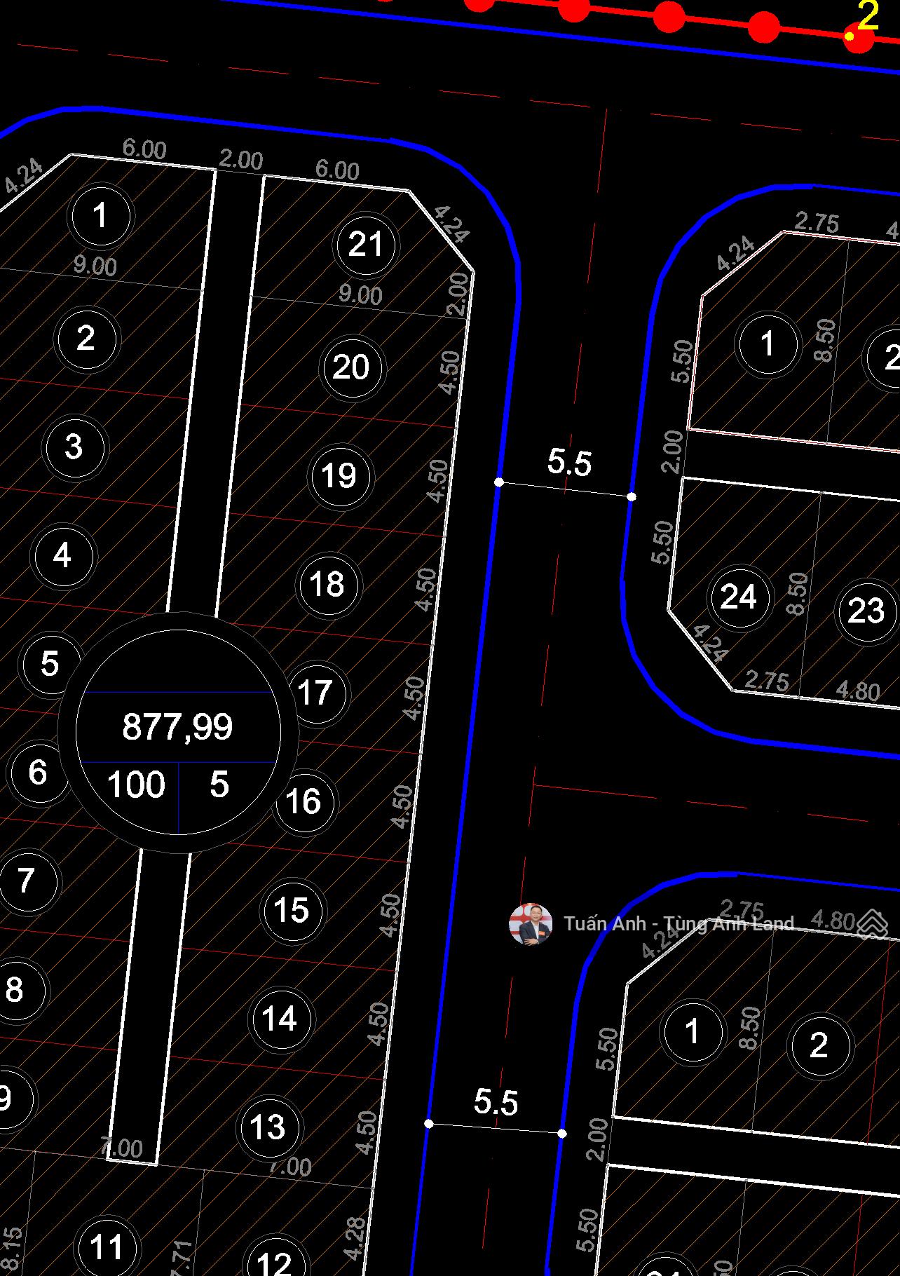 Chào bán phiếu lô 40,5m² TĐC 47 Lê Lai, Ngô Quyền