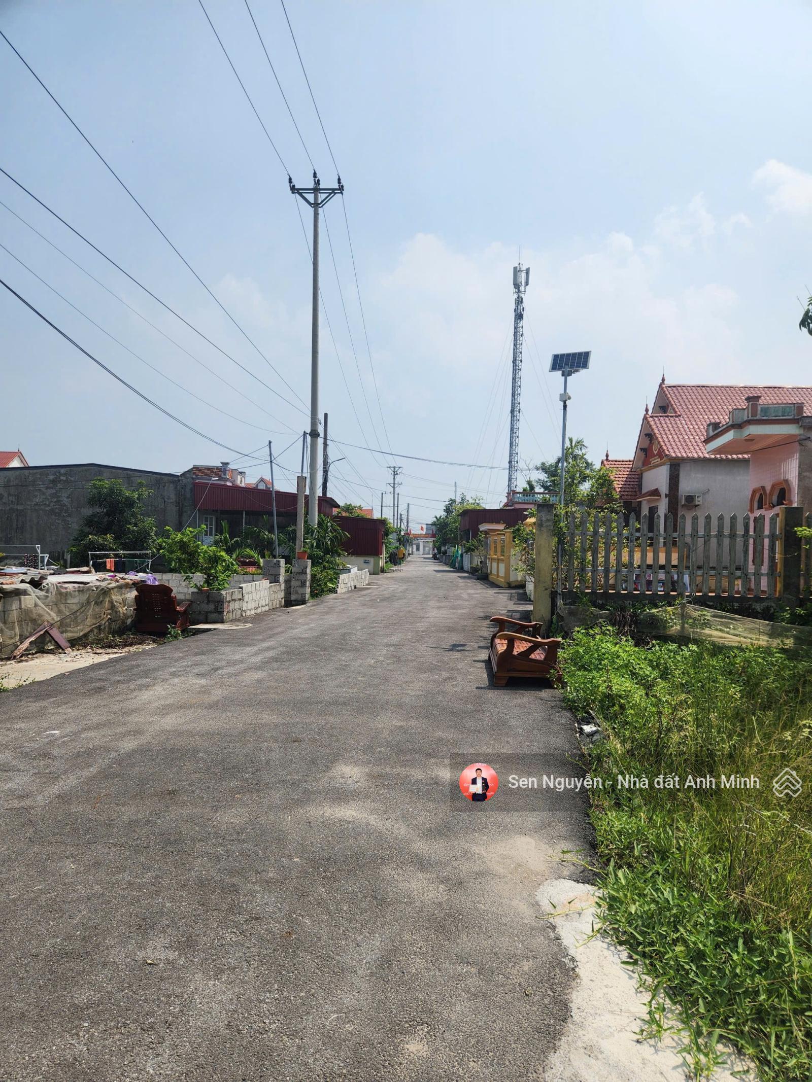 Bán lô góc ngõ trải nhựa Đoàn Xá - Kiến Thụy