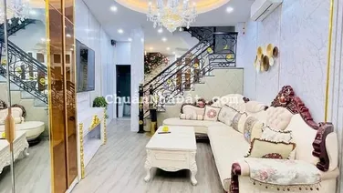 Bán nhà Trường Chinh_Đống Đa mặt ngõ thông 20m ra đường ô tô DT 49m_5t nội thất đẹp giá 14,2 tỷ