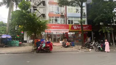Cho thuê tầng 1,2 nhà phố Nguyễn Khánh Toàn. 120m x 2 tầng. Mặt tiền 5.5m. Giá 35tr/tháng