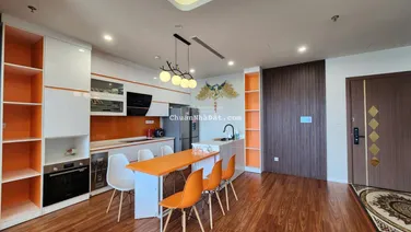 Nổi bật! Cho thuê căn hộ BRG 25 Lê Văn Lương. 115m2. 3 phòng ngủ full đồ. Giá 27tr/th