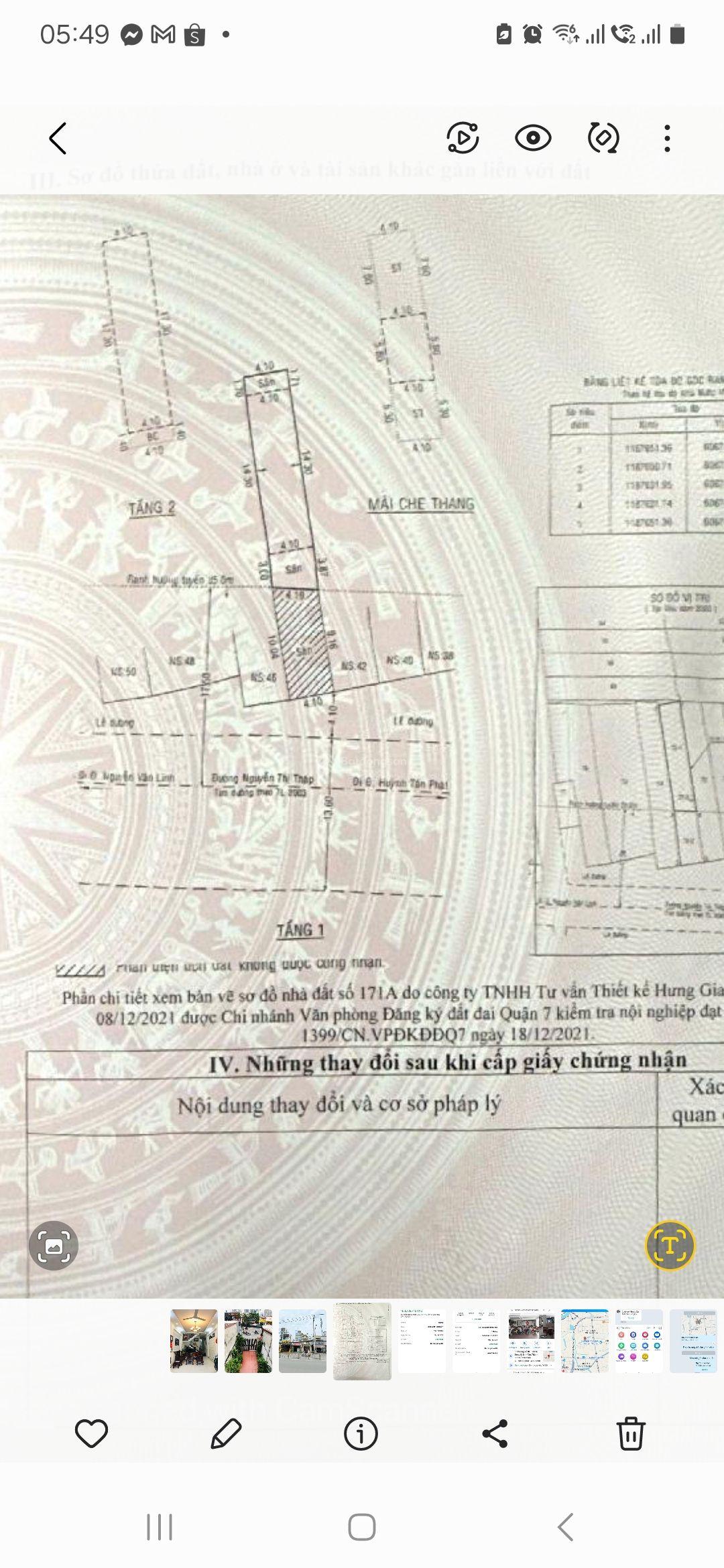 Bán nhà mặt tiền Nguyễn Thị Thập, P. Bình Thuận, Quận 7, DT: 4,2x29m, 4PN, giá: 22tỷ