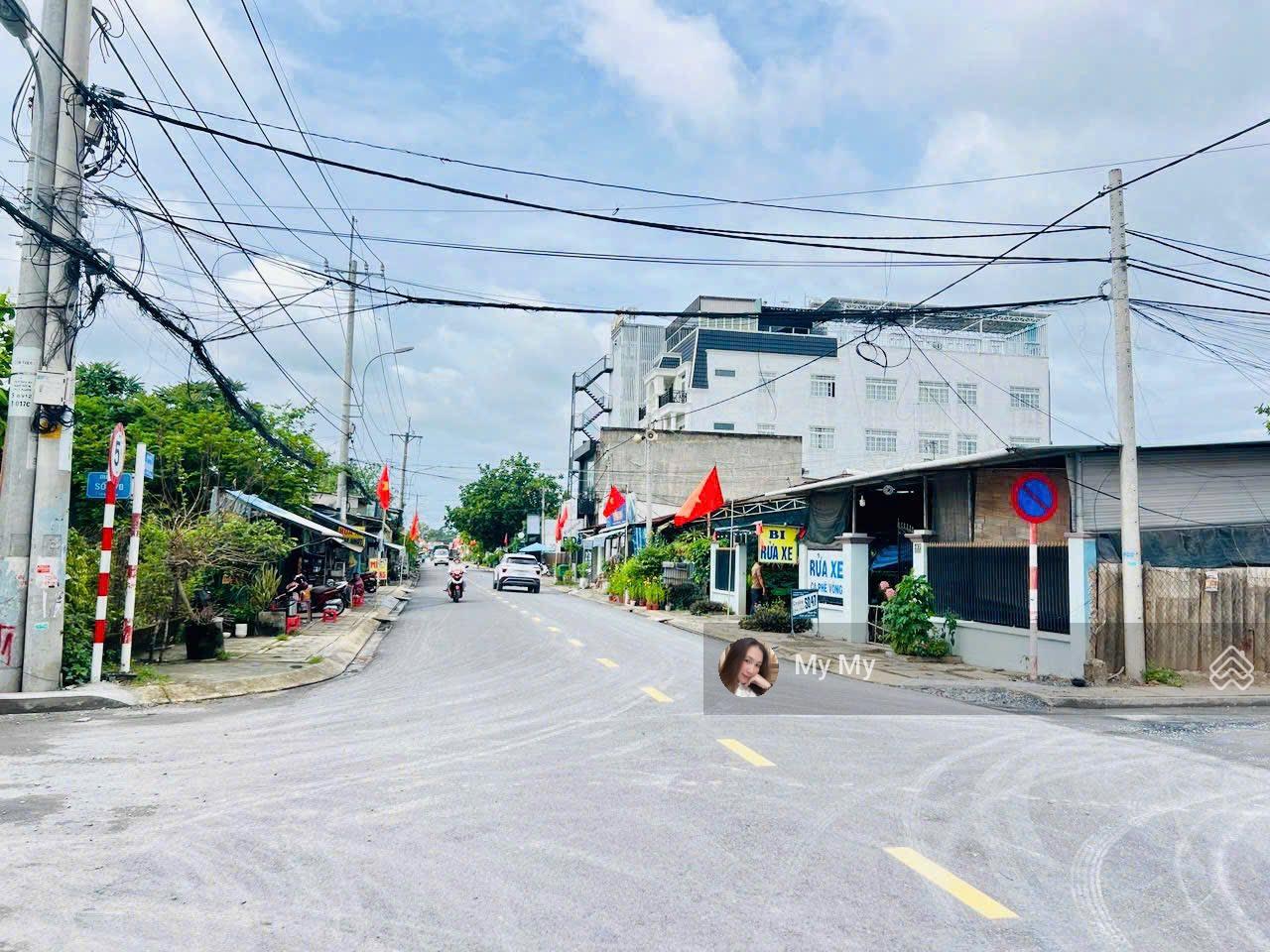 Lô góc 2 mặt tiền 210m2/850 triệu đường Nguyễn Văn Hoài, sát vách bệnh viện Củ Chi, sổ sẵn