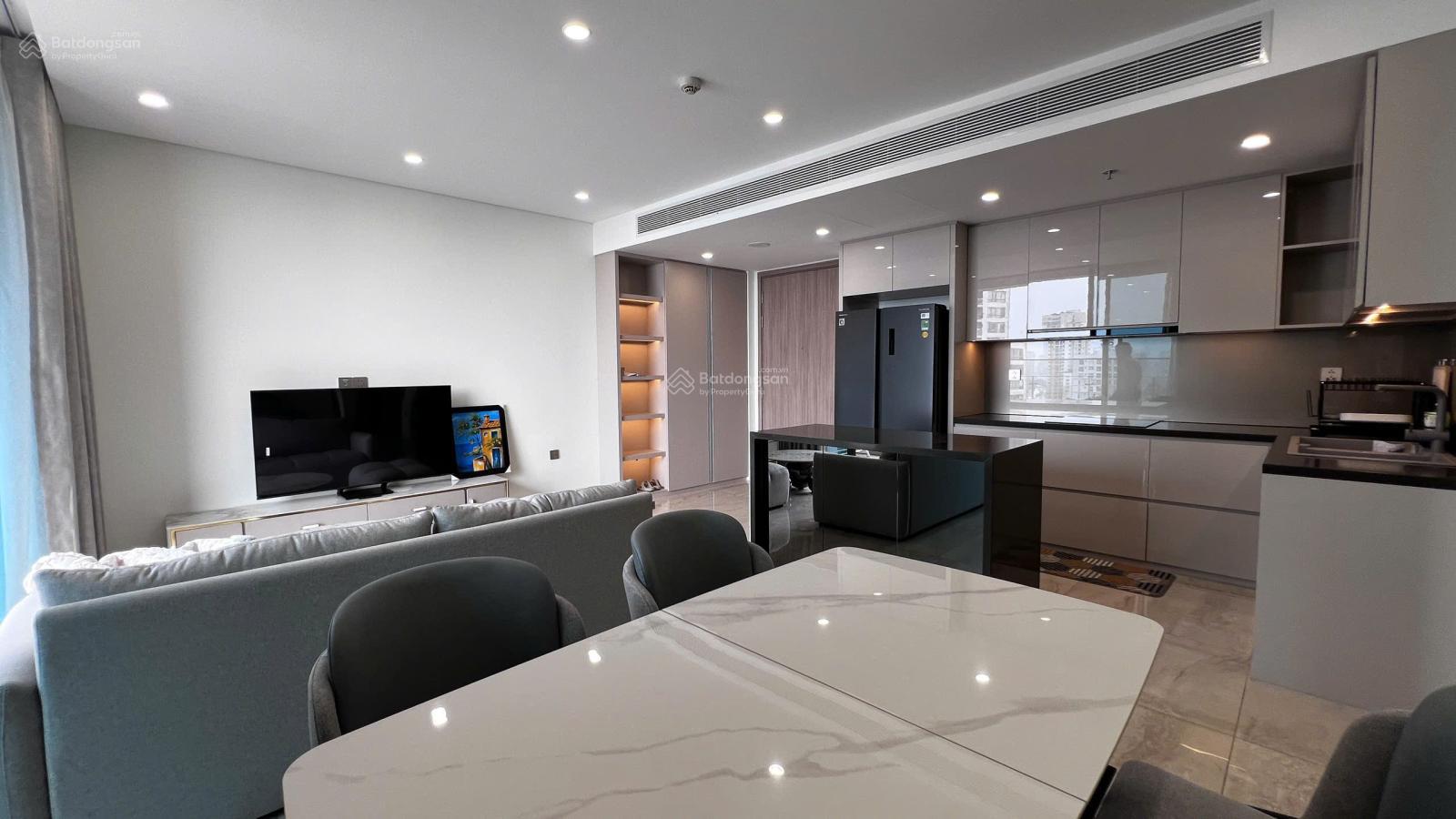 Cho thuê căn hộ 2 phòng ngủ góc dự án Thảo Điền Green view sông Landmark 81 đầy đủ nội thất đẹp