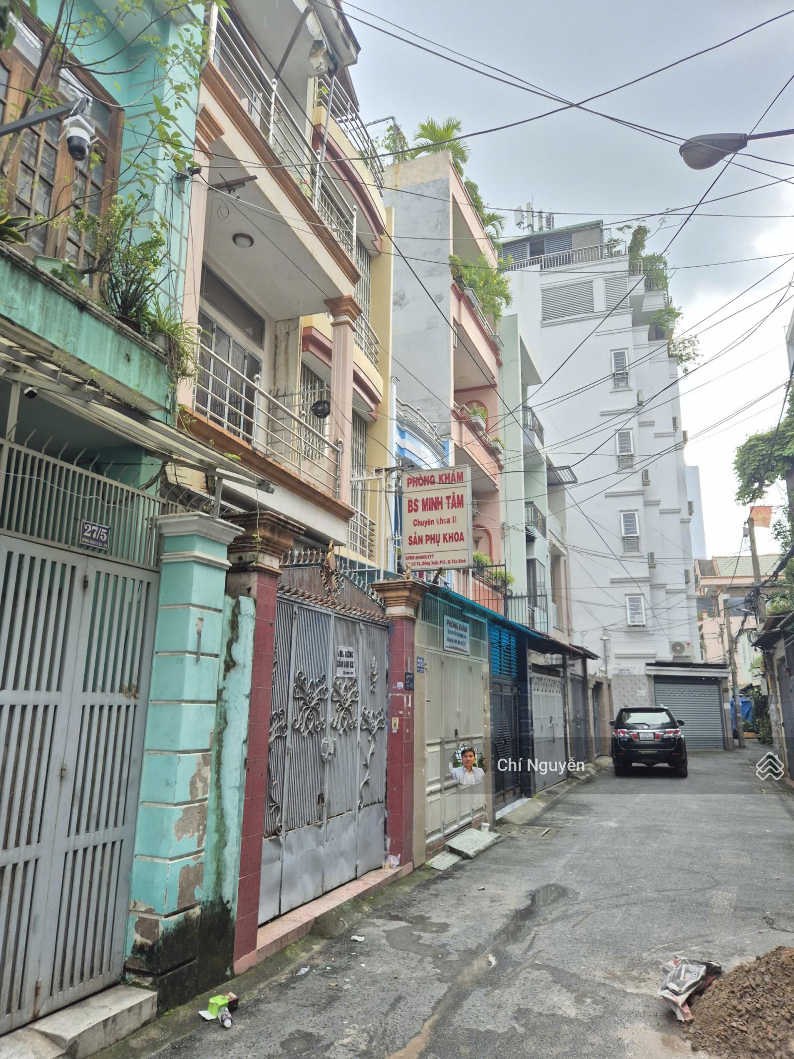 Nhà 3 tầng, 65m2 HXH 6m Đồng Xoài, chỉ 9.5 tỷ TL, cạnh cầu vượt Hoàng Hoa Thám