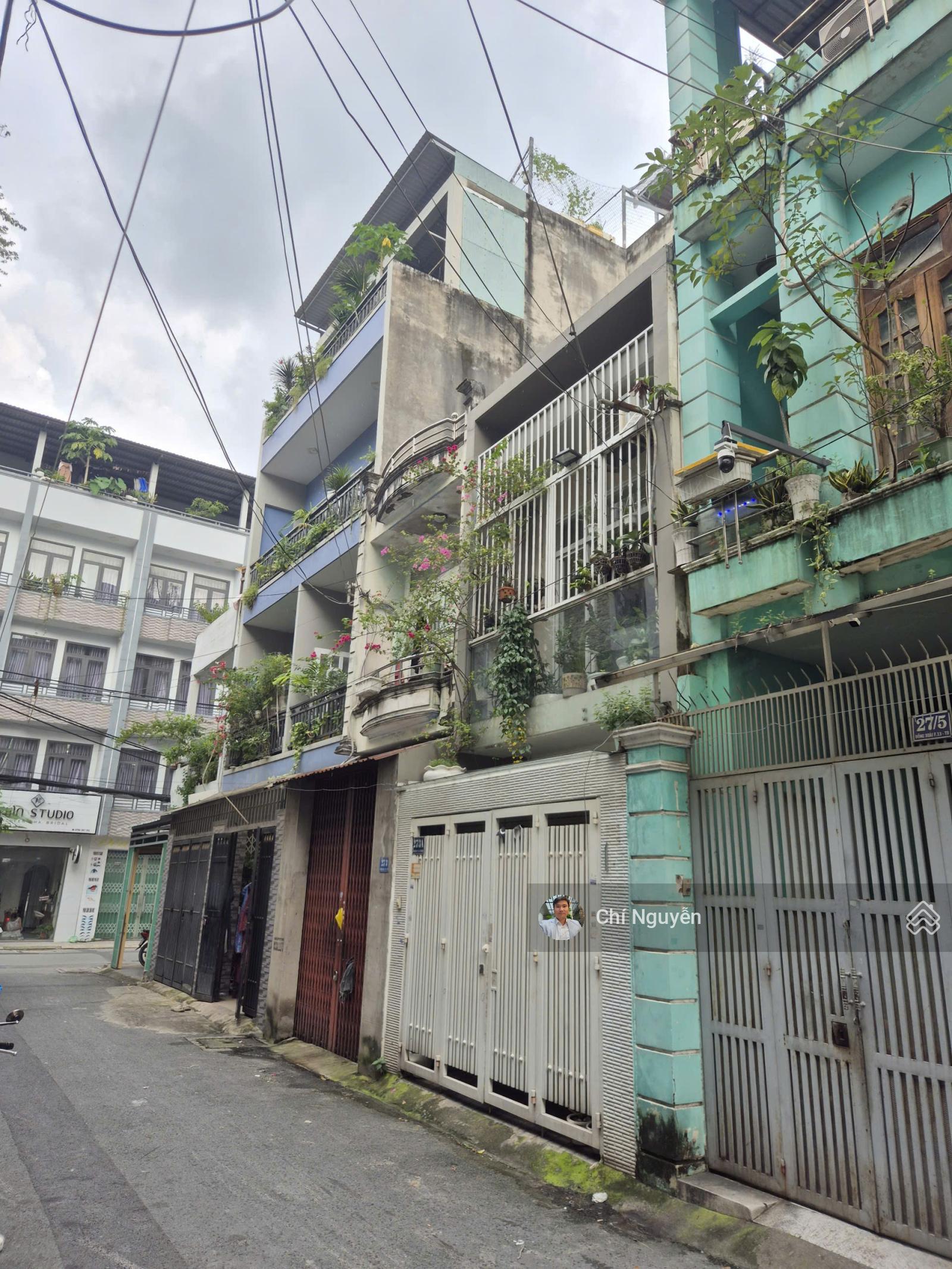 Nhà 3 tầng, 65m2 HXH 6m Đồng Xoài, chỉ 9.5 tỷ TL, cạnh cầu vượt Hoàng Hoa Thám