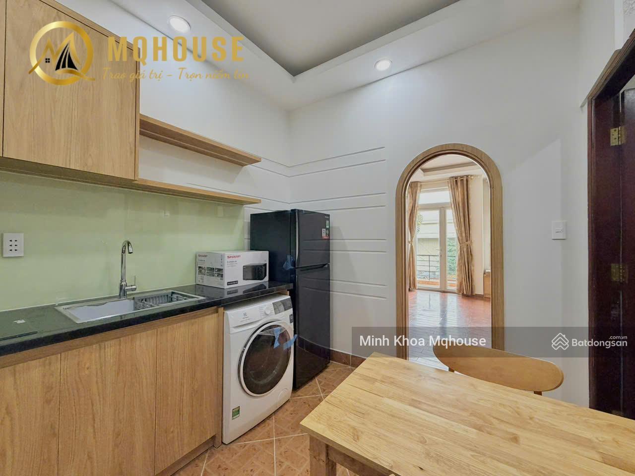 Khai trương tòa căn hộ mini full NT cao cấp giặt sấy riêng, bếp đôi, máy chiếu gần sân bay