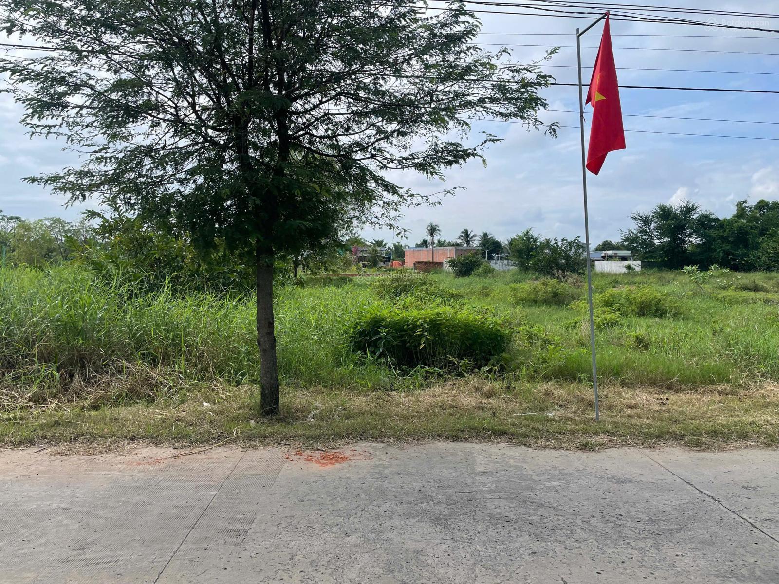 Giảm 300tr, cần bán gấp mảnh đất thổ, mặt tiền đường lớn, sổ riêng, giá rẻ