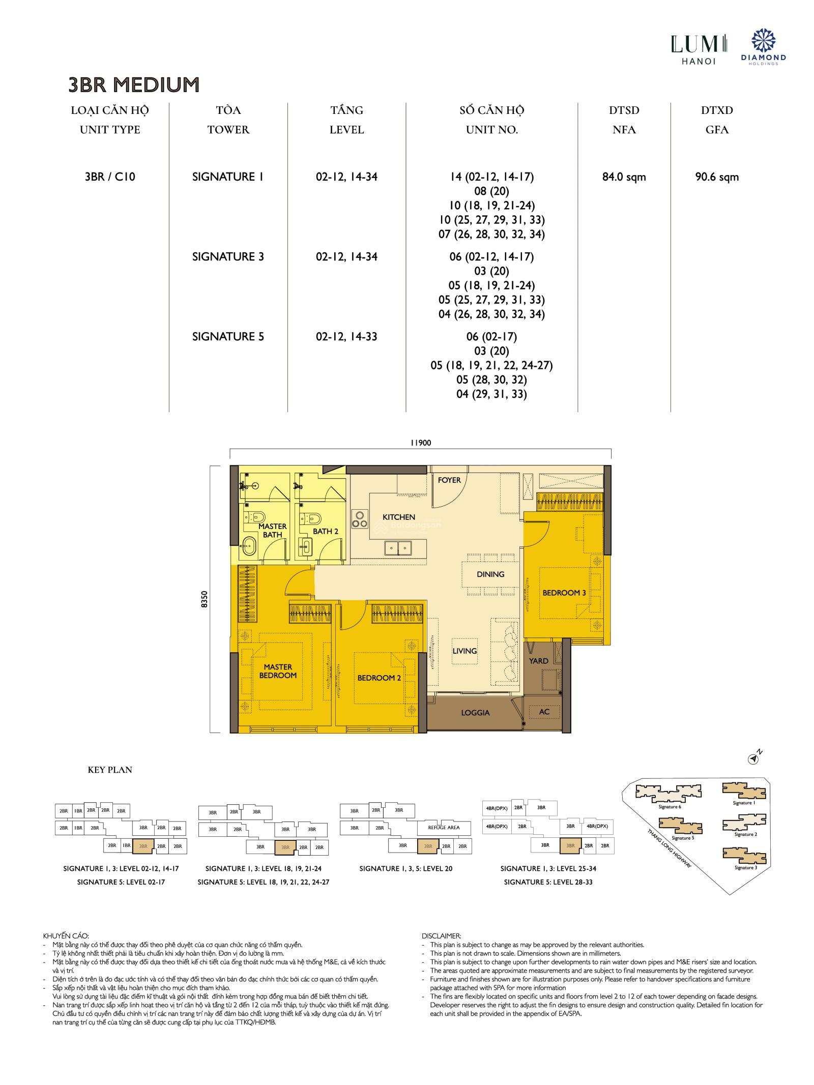 Giá bán các căn Lumi Hà Nội 3PN cả 3 giai đoạn. AC quan tâm liên hệ Ms Nguyên: 0973 336 ***