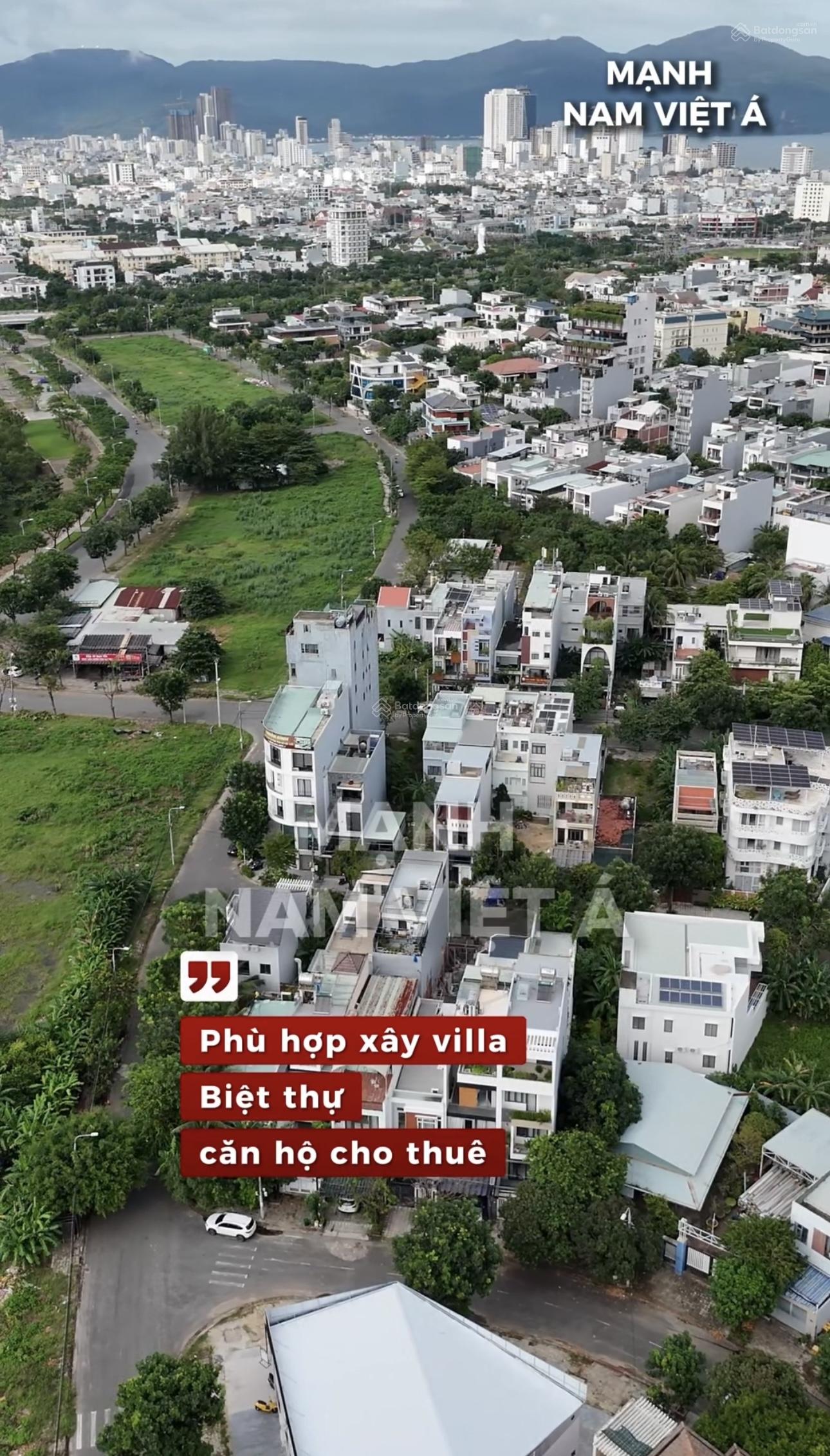 Bán cặp Tùng Thiện Vương - 190m2, Nam Việt Á đoạn giữa