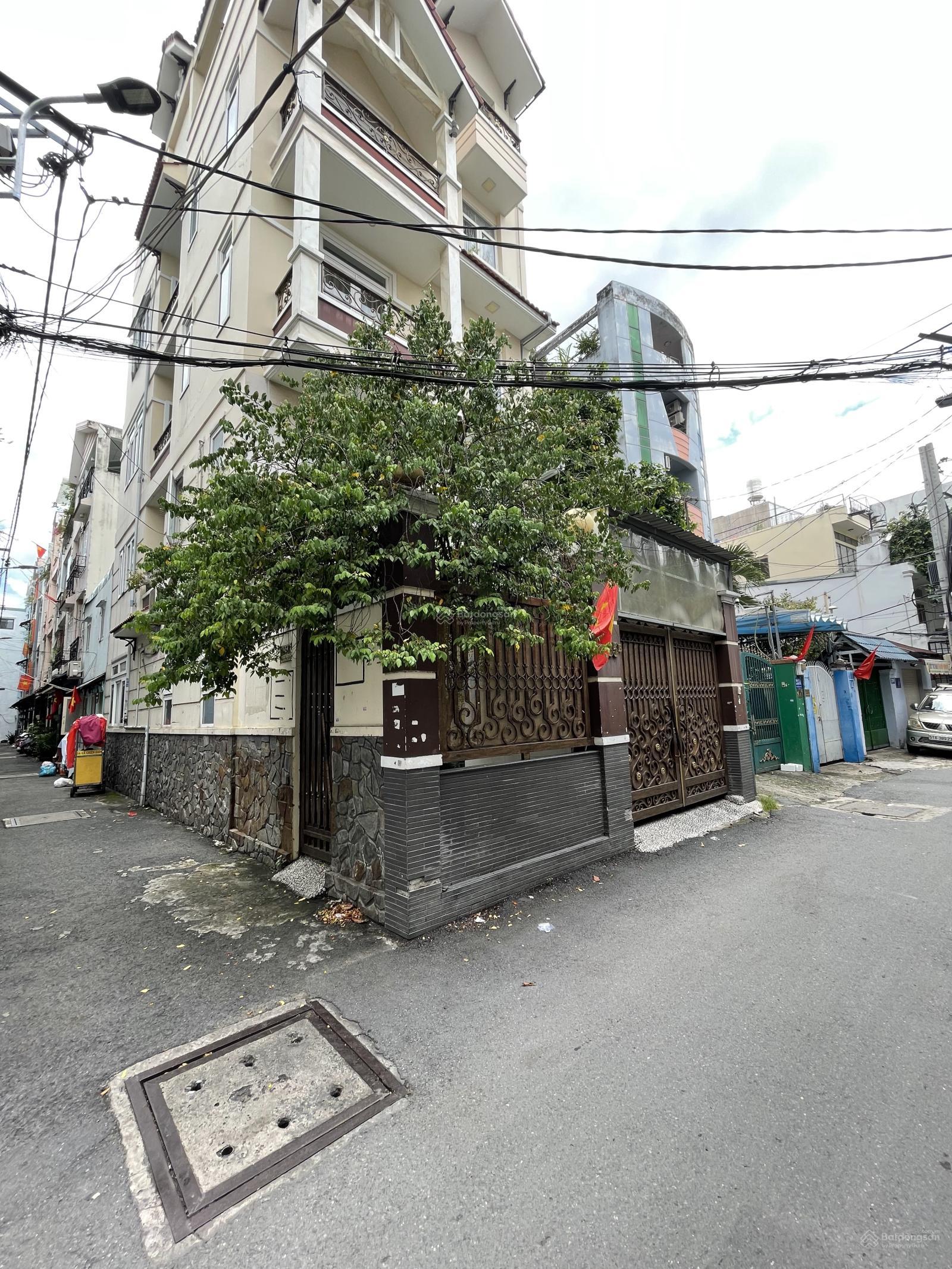 Nhà Góc 2 MT Hoàng Hoa Thám, P5, Quận Phú Nhuận DT: 6,5 x 15m 5 tầng 9PN HD 55tr giá chỉ 18,5 tỷ