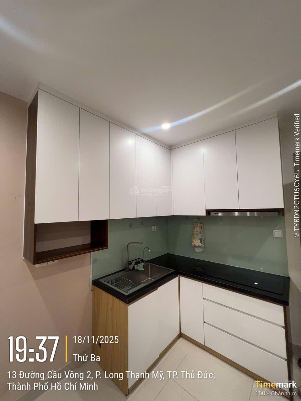 Cho thuê căn 1PN + 1 giá chỉ 7tr5/th full nội thất gỗ An Cường, tầng trung tòa S201