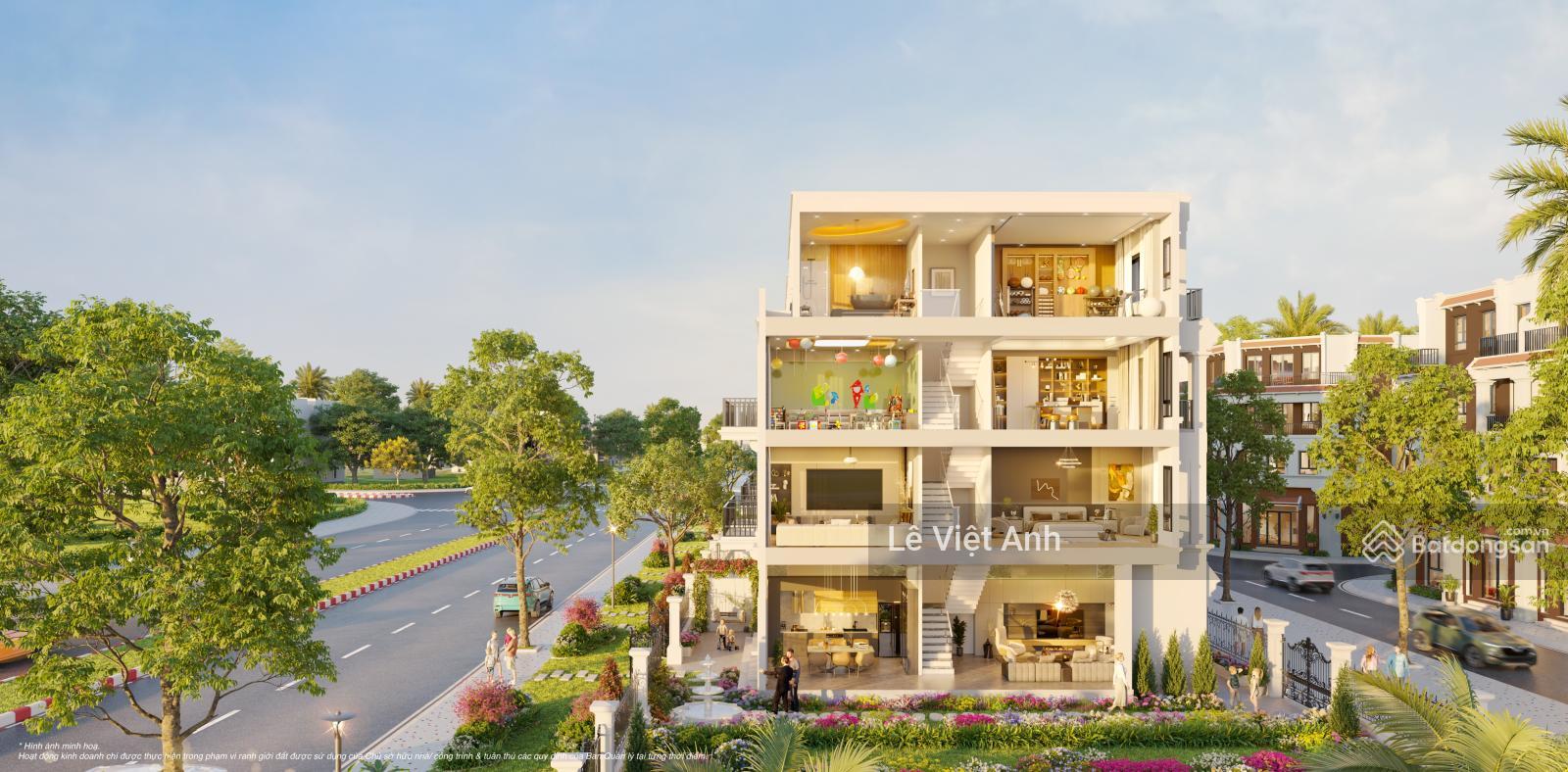 Biệt thự song lập lớn nhất dãy BM26 - 0X Vinhomes Wonder City đất 341,5m²