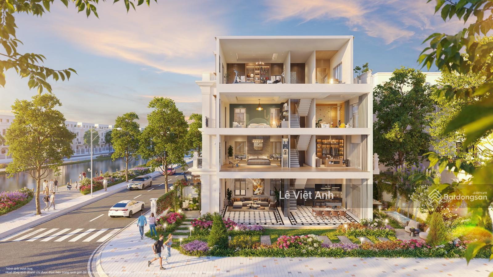 Biệt thự song lập lớn nhất dãy BM26 - 0X Vinhomes Wonder City đất 341,5m²