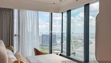 Cho thuê căn 2PN - 2WC căn góc giá 85tr/th full nội thất, tòa Sea JW Mariott, miễn PQL